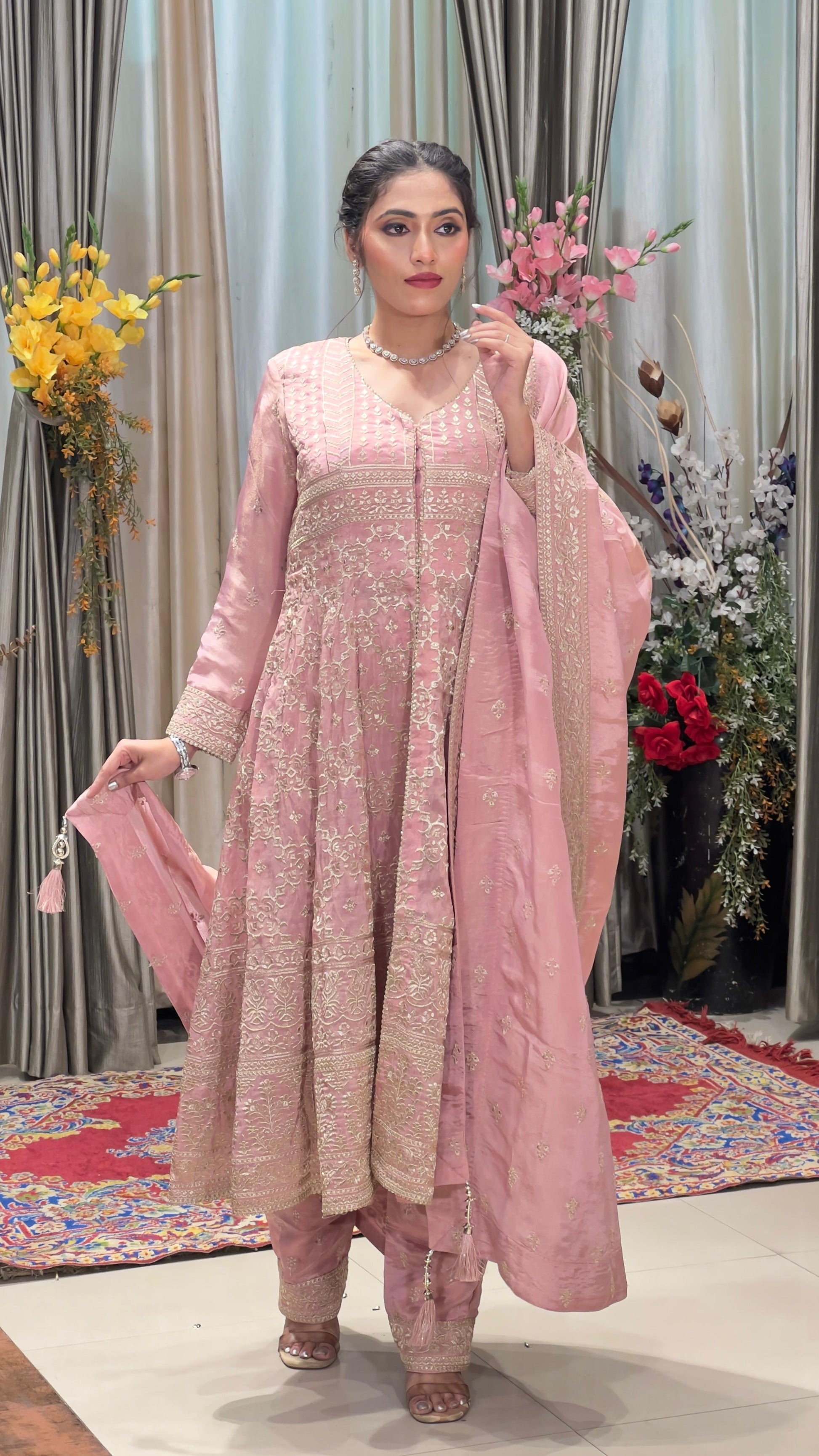 HEAVY BOTTOM,SANGEET,TRADITIONAL,PALAZZO SUIT