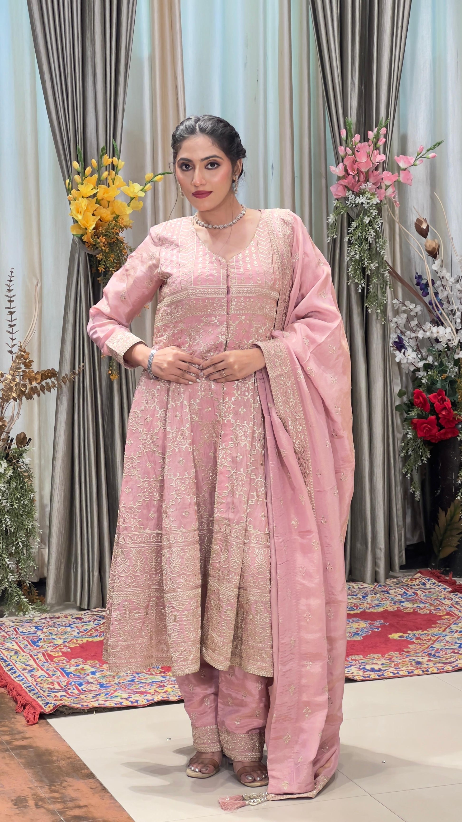 HEAVY BOTTOM,SANGEET,TRADITIONAL,PALAZZO SUIT