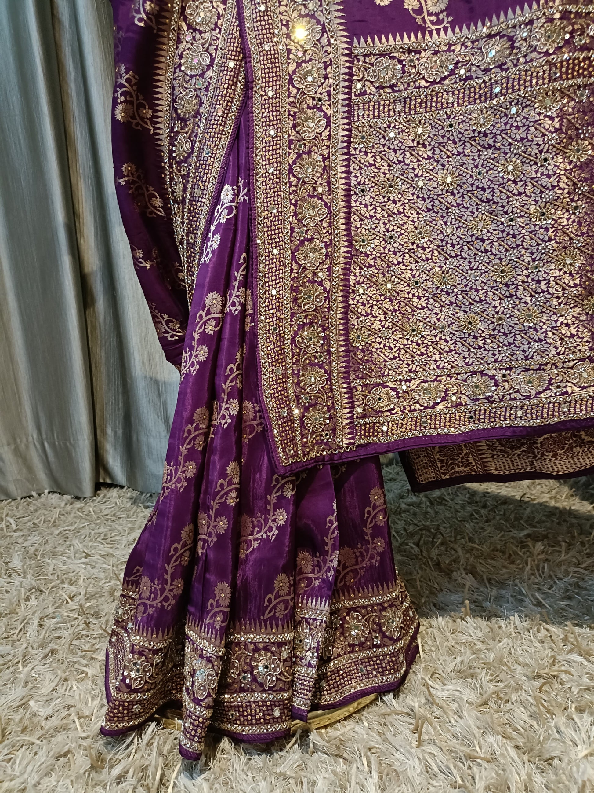 TRADITIONAL AND FESTIVAL WEAR BANARASI SAREE