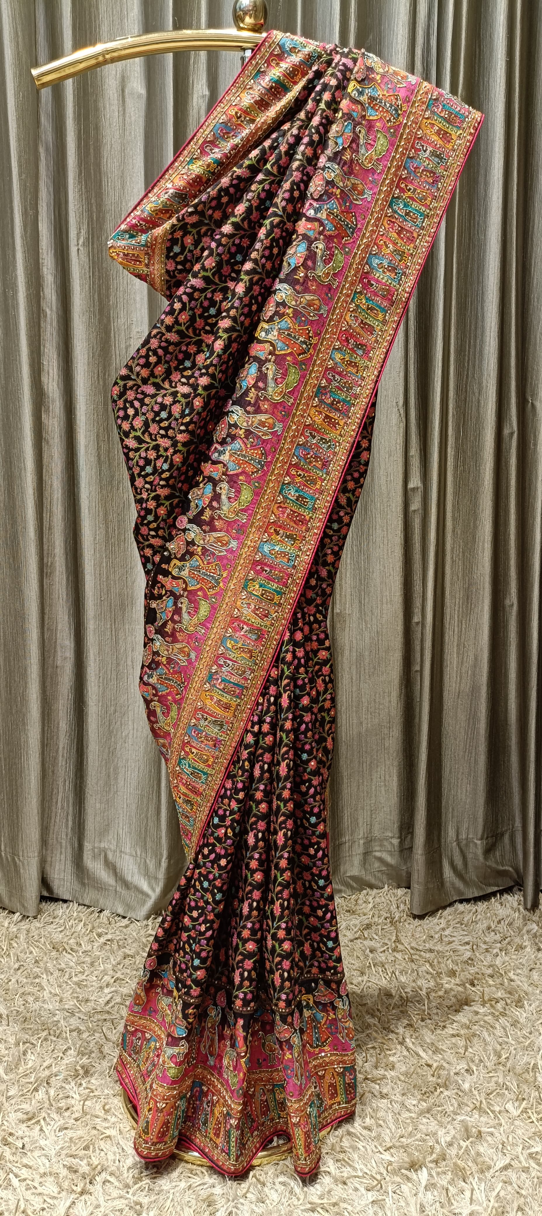 TRADITIONAL,SANGEET WEAR & FESTIVAL WEAR SAREE