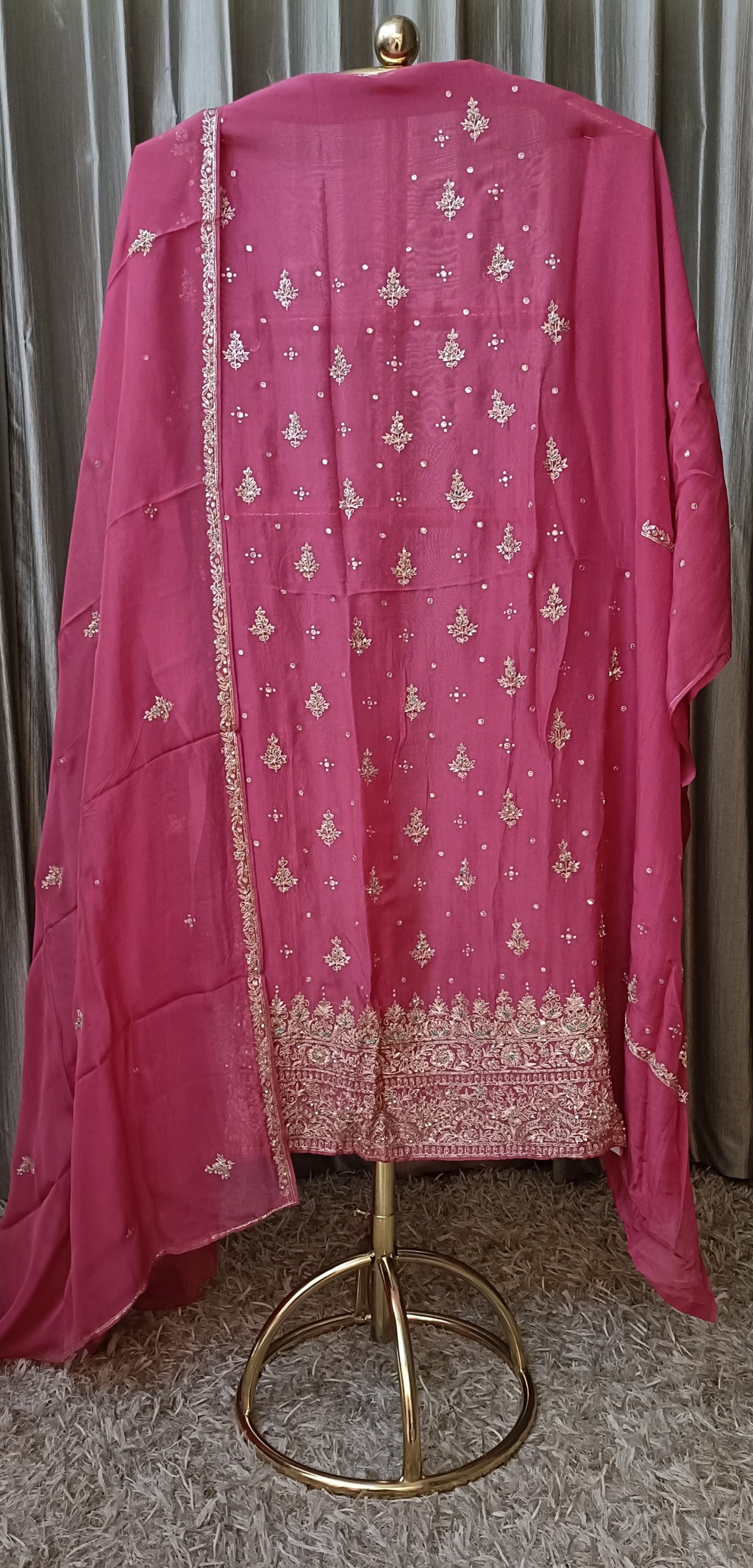 WEDDING PARTY WEAR DRESS MATERIAL