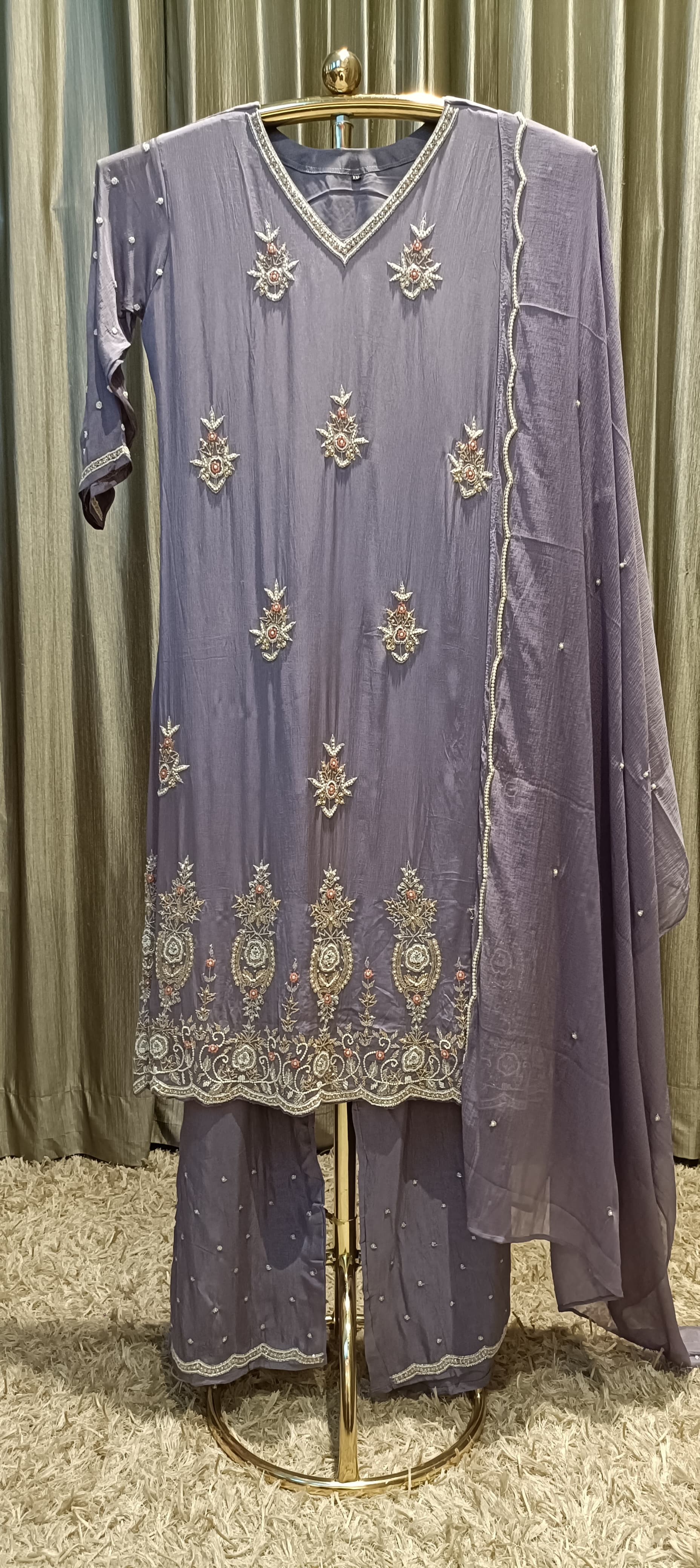 FESTIVAL,PARTY WEAR PALAZZO SUIT