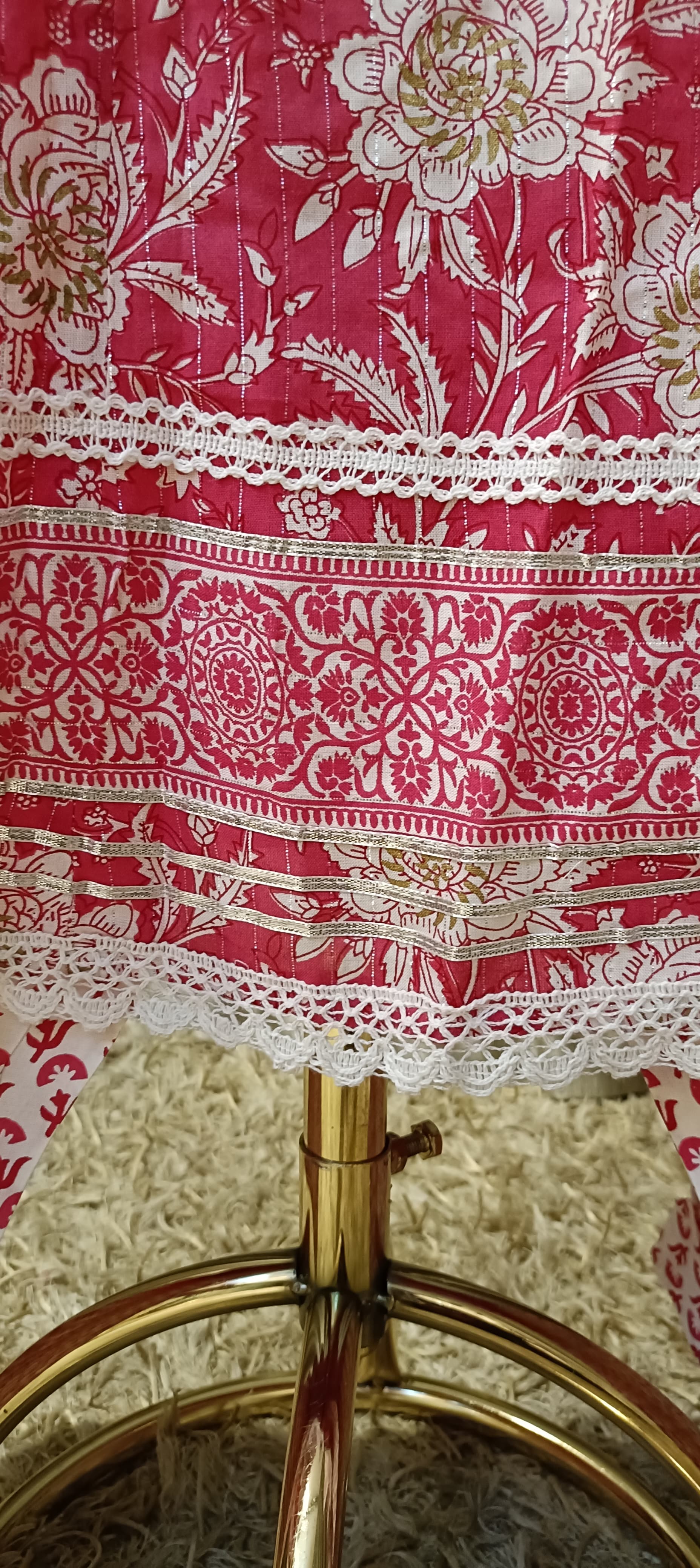 CASUAL WEAR PRINTED COTTON FABRIC DAILY OUTFIT