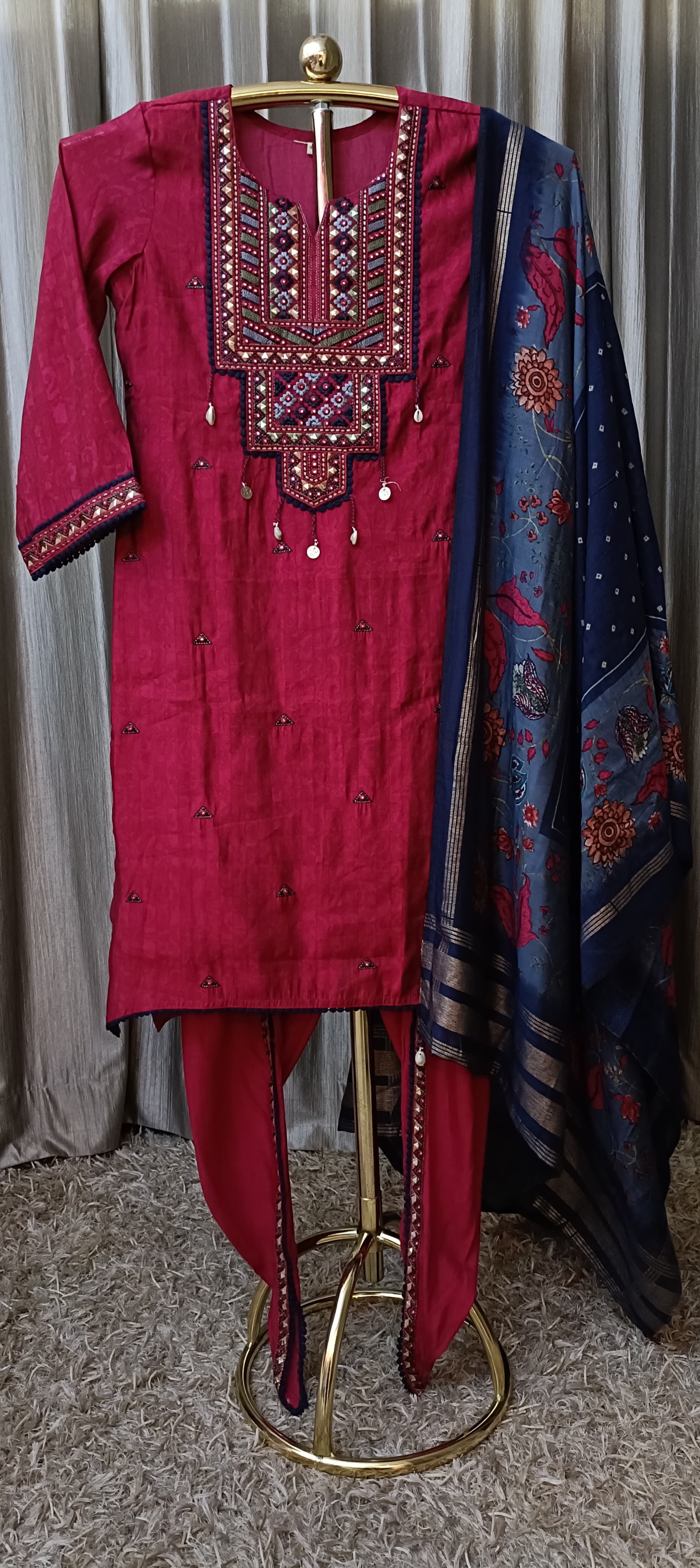 TULIP KURTA SET SEMI FESTIVE OCCASSION OUTFIT