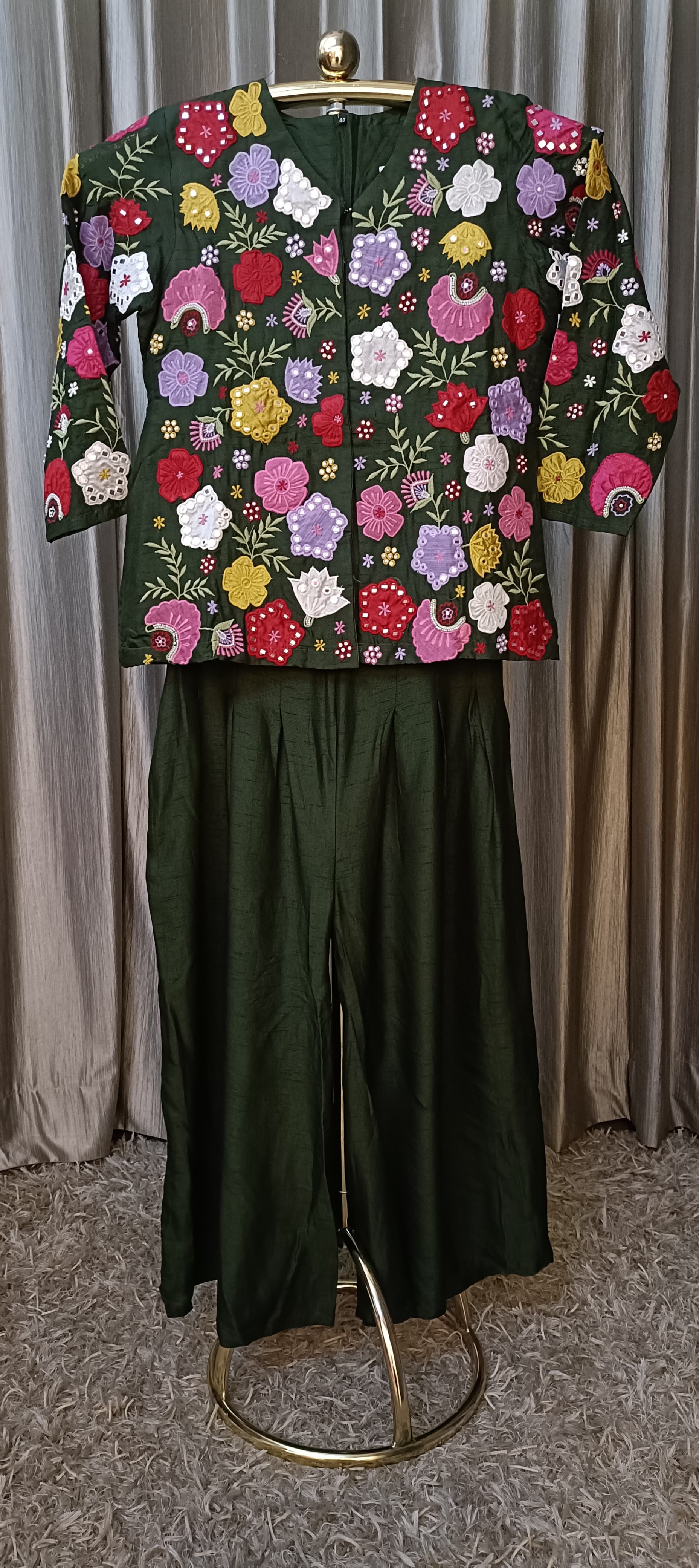 SEMI CASUAL CORSET STYLE KURTA SET