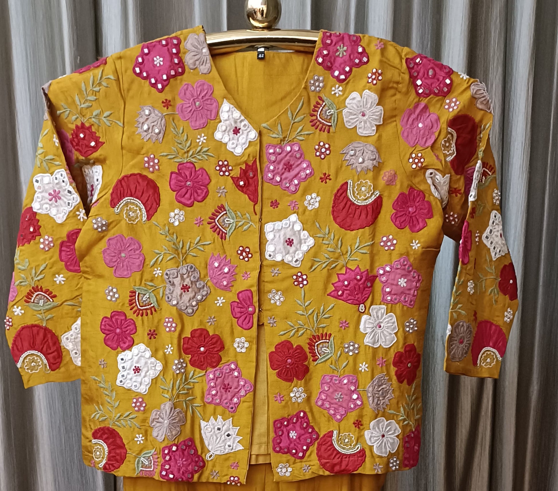 SEMI FESTIVE CORSET STYLE EVENING ,HALDI OCCASSION