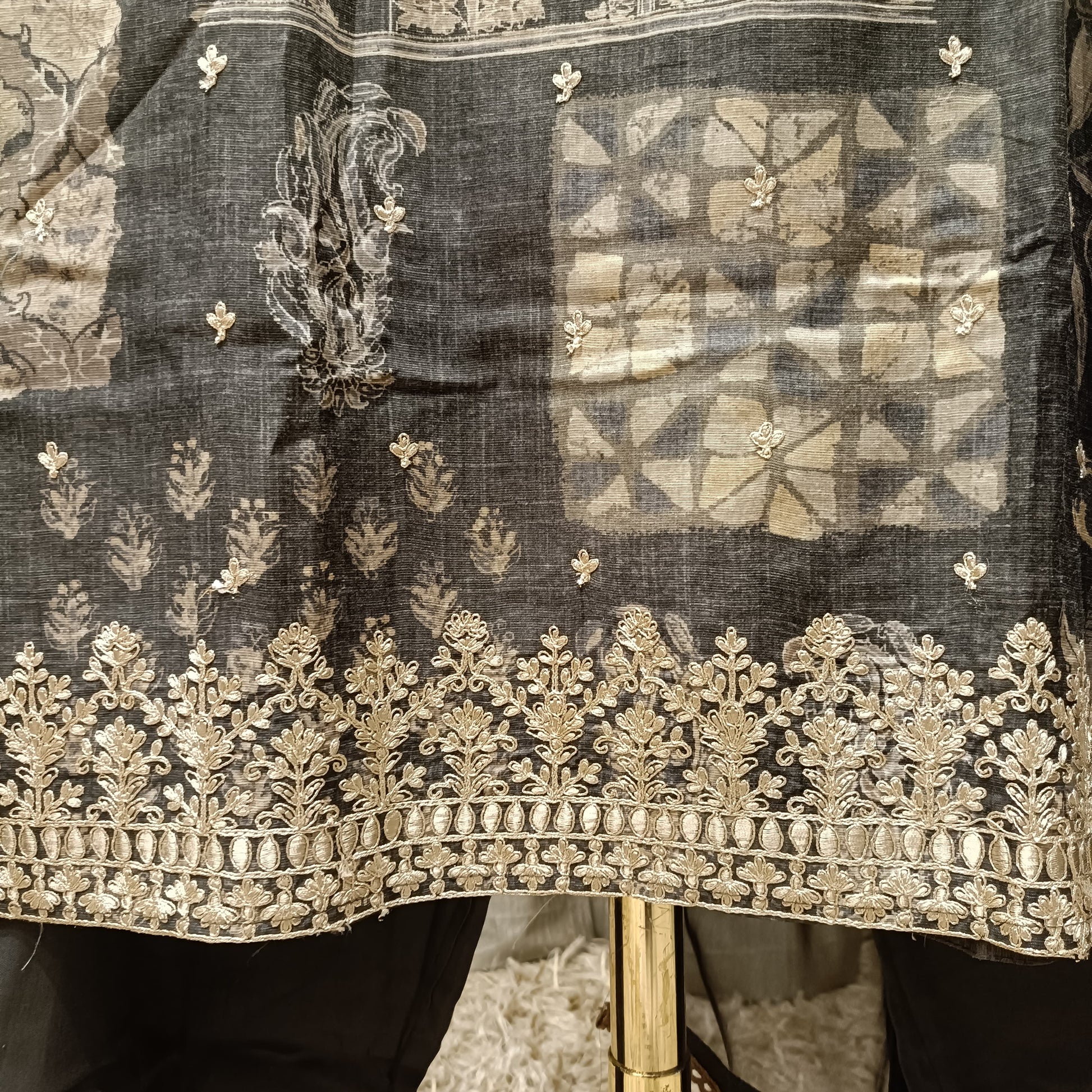 SEMI OCCASSION CASUAL OUTING KURTA SET