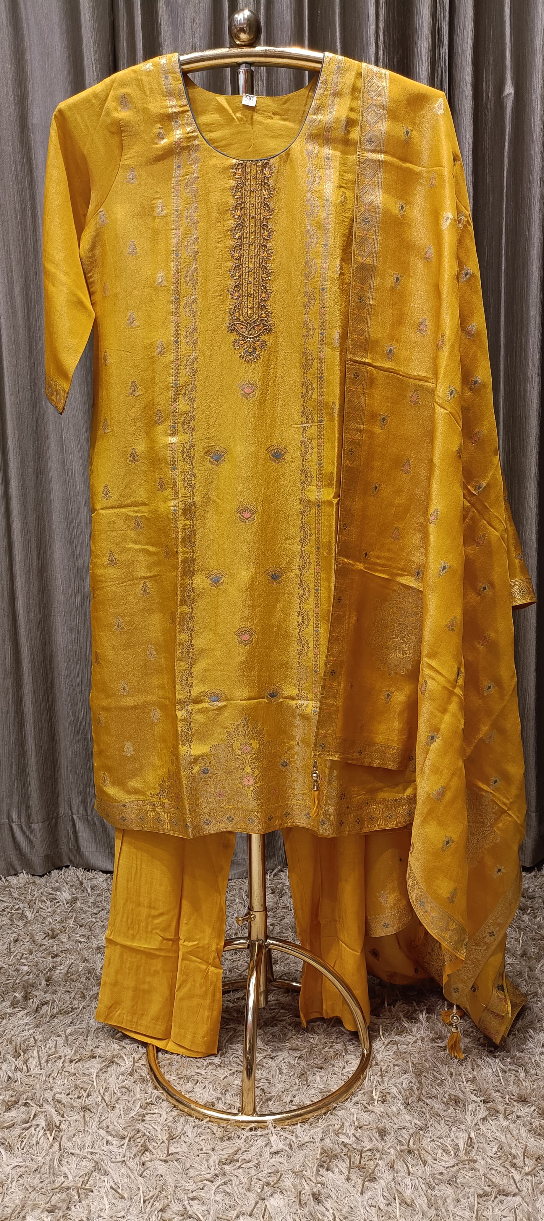 SEMI FESTIVE OCCASSION ,HALDI, KURTA SET
