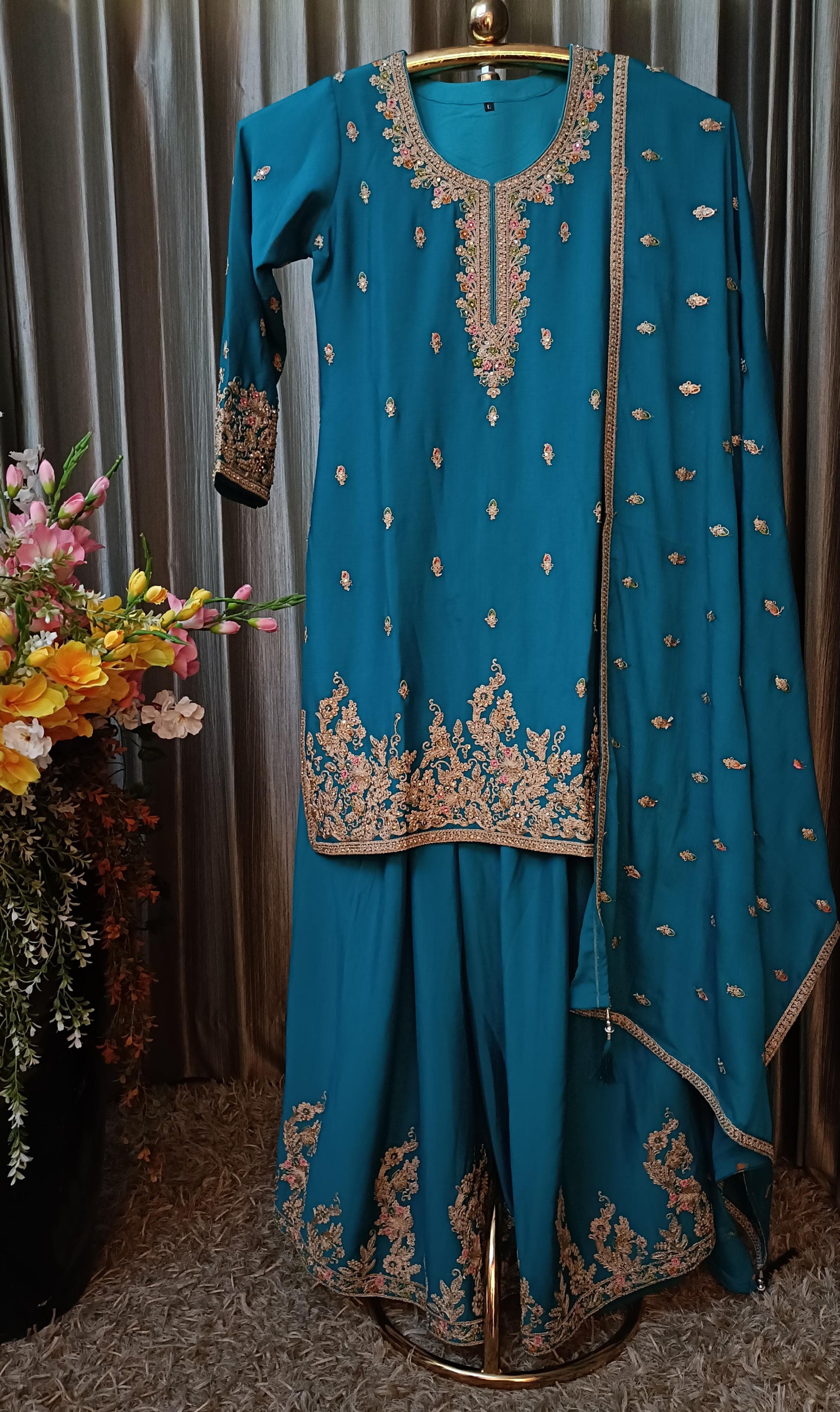 PALAZZO SET WEDDING,FESTIVE CELEBRATION,SANGEET,PARTY WEAR