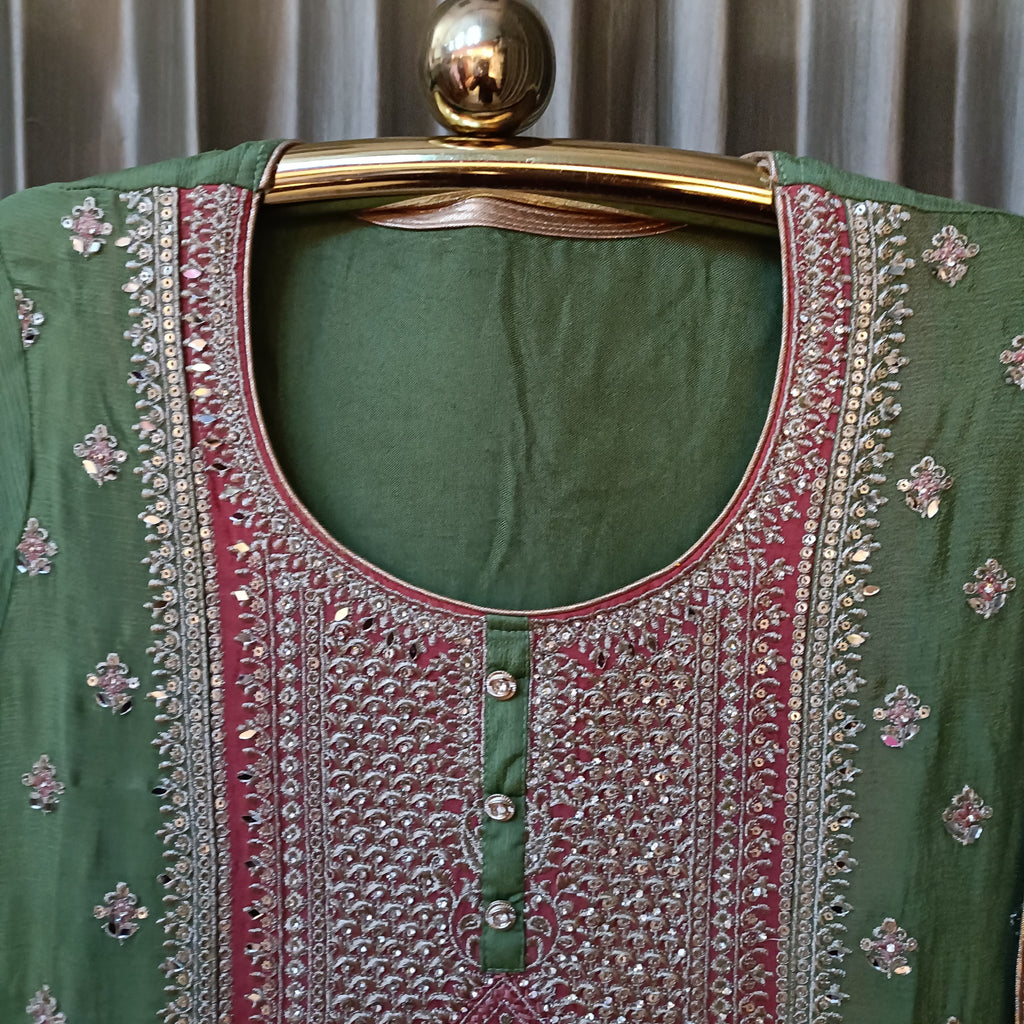 PALAZZO SET MEHNDI,SANGEET,EVENING PARTIES,FESTIVE OCCASSION PARTY WEAR