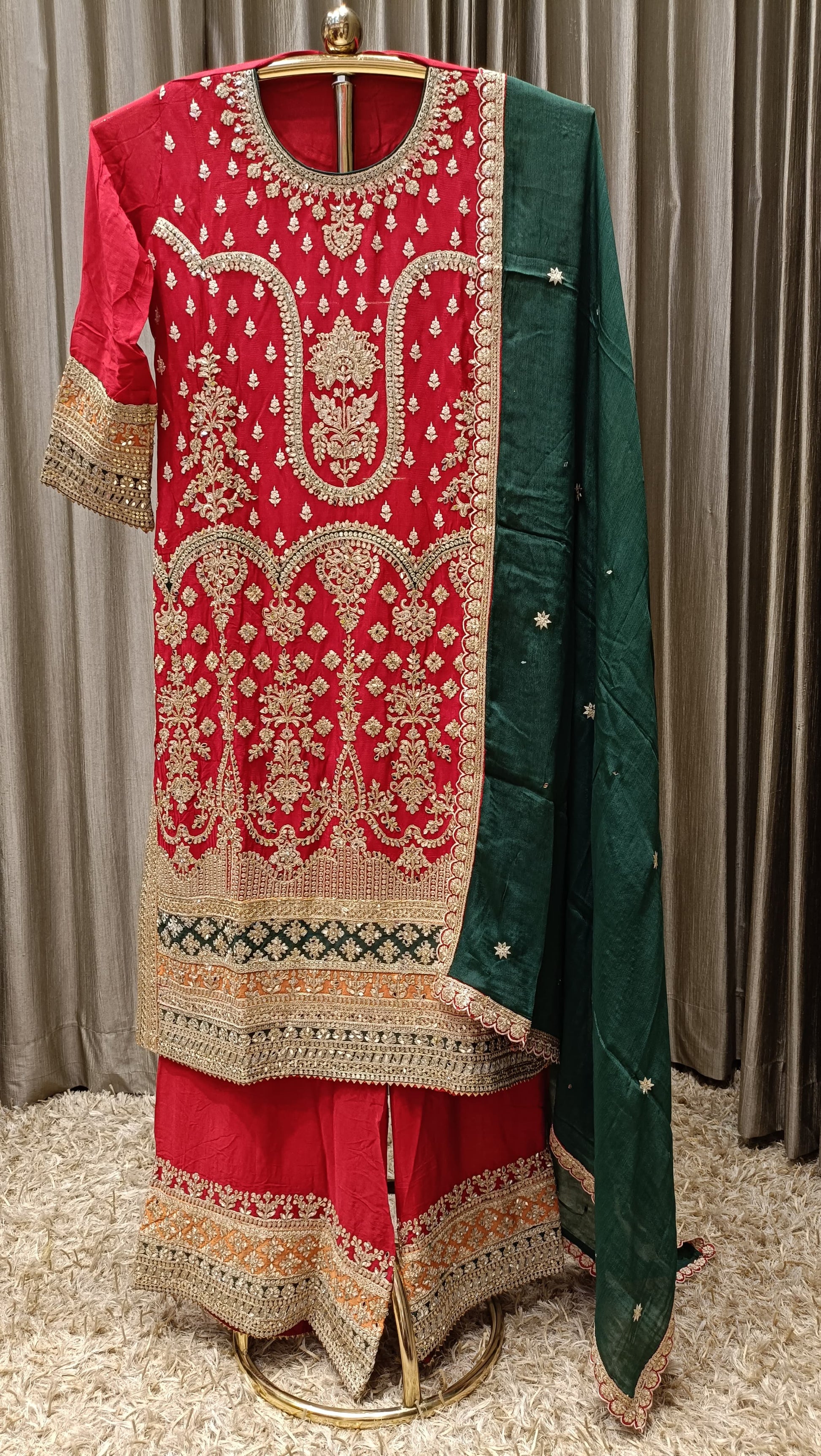 PALAZZO KURTA SET WEDDING,FESTIVE OCCASSION,CELEBRATION,SANGEET,PARTY WEAR