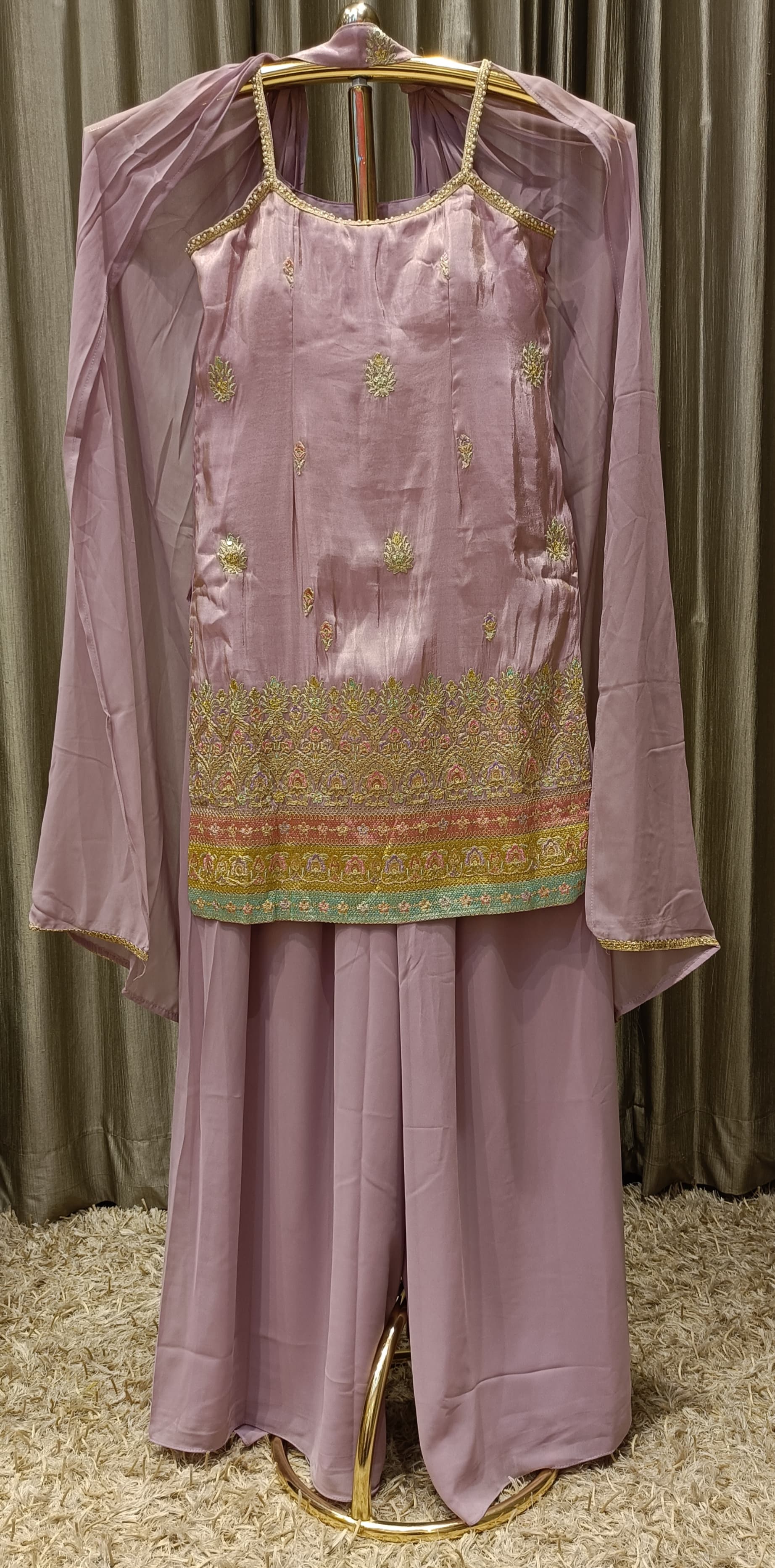 SPAGHATTI PALAZZO SET, EVENING PARTY,FESTIVE OCCASSION,PARTY WEAR