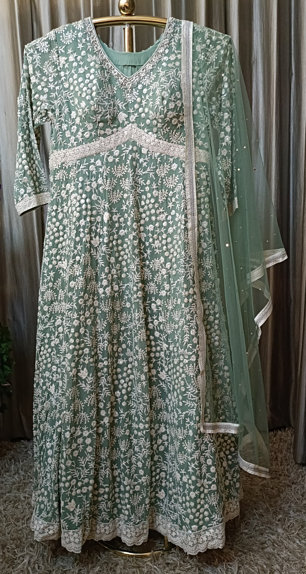 ALIA CUT ANARKALI DRESS RECEPTION,SANGEET,PARTY WEAR
