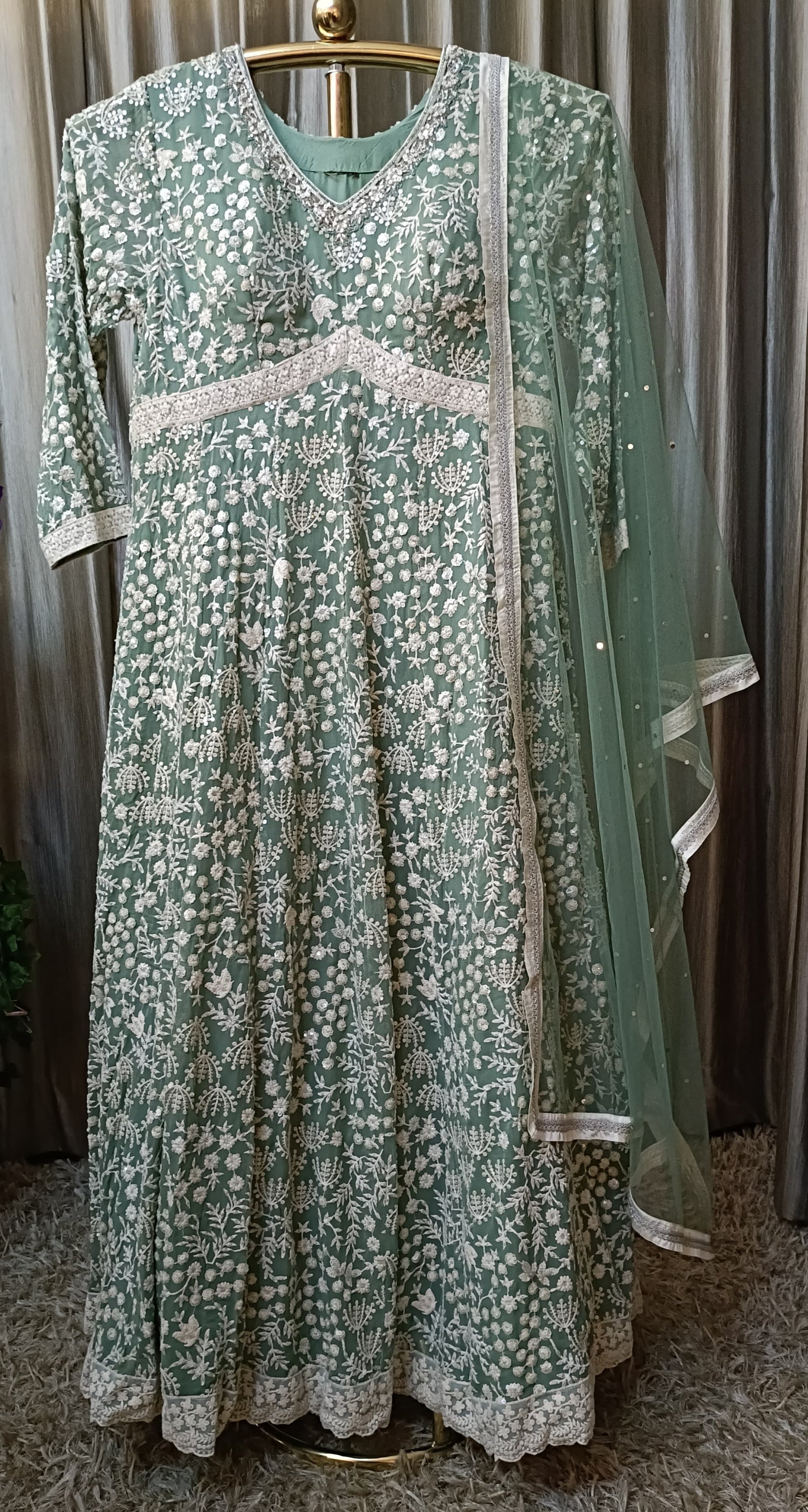ALIA CUT ANARKALI DRESS RECEPTION,SANGEET,PARTY WEAR