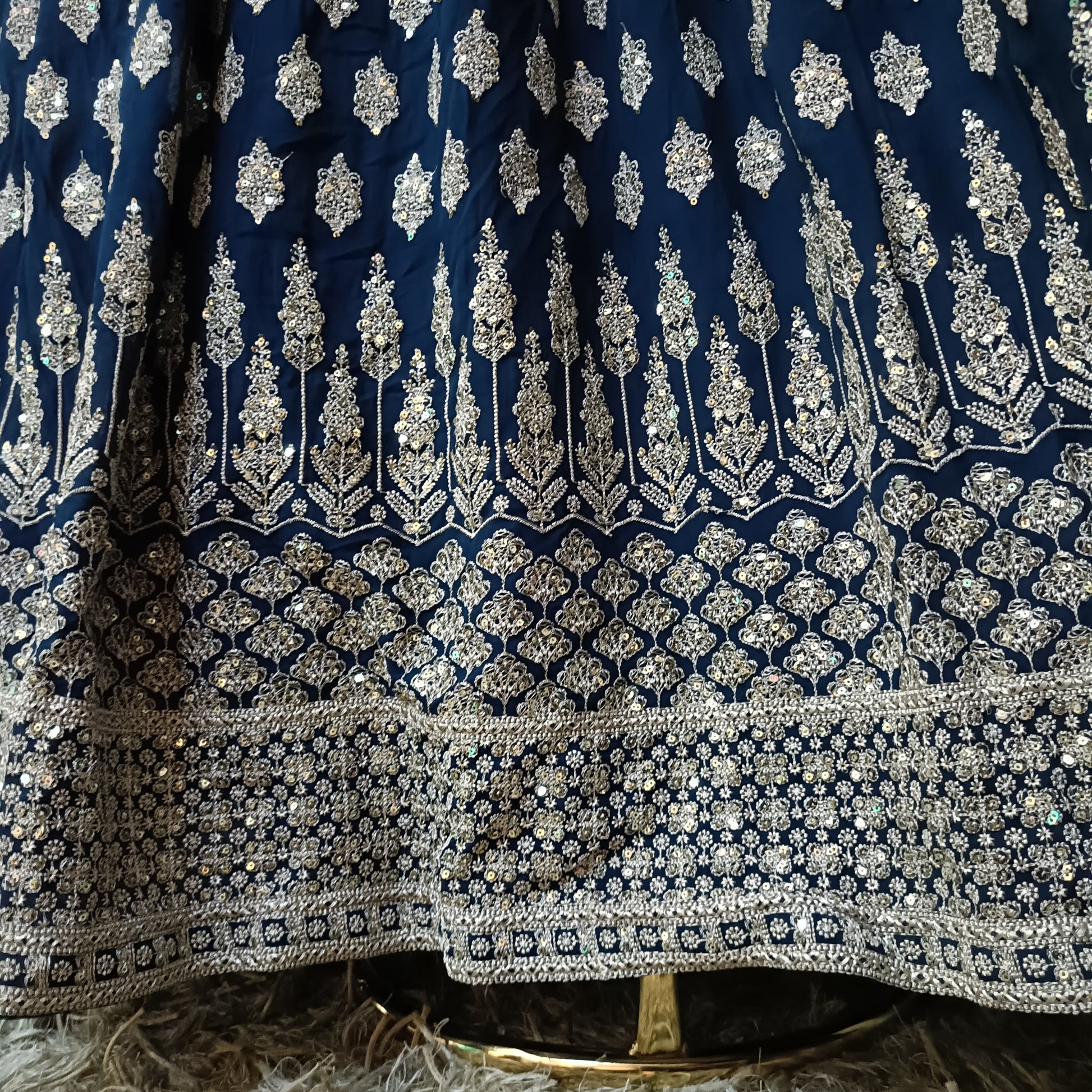 ANARKALI FLOOR LENGTH DRESS WEDDING,RECEPTION,FUNCTIONAL,FESTIVE OCCASSION, PARTY WEAR