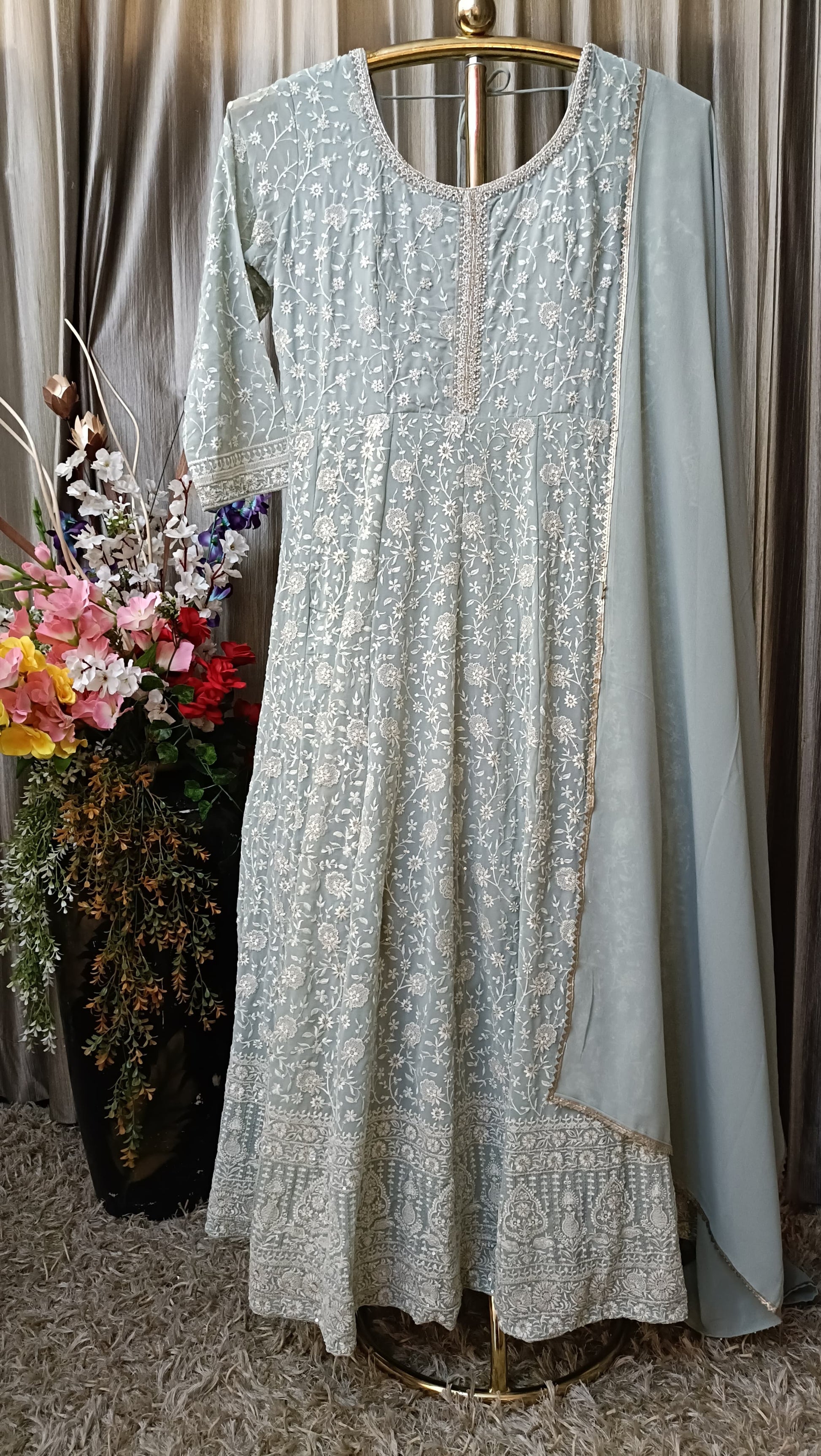 ANARKALI DRESS FRSTIVE OCCASSION,EVENING PARTY OUTFIT
