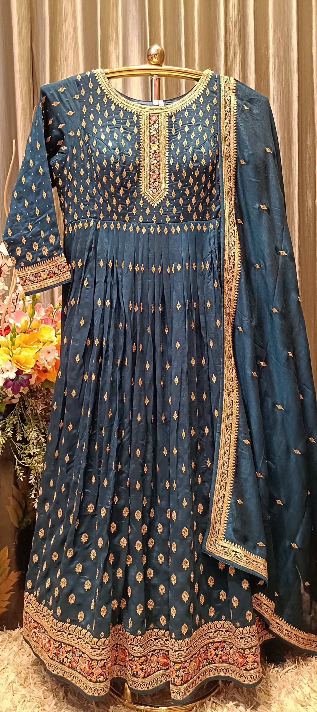 ANARKALI DRESS,WEDDING,RECEPTION,TRADITIONAL,EVENING PARTY WEAR