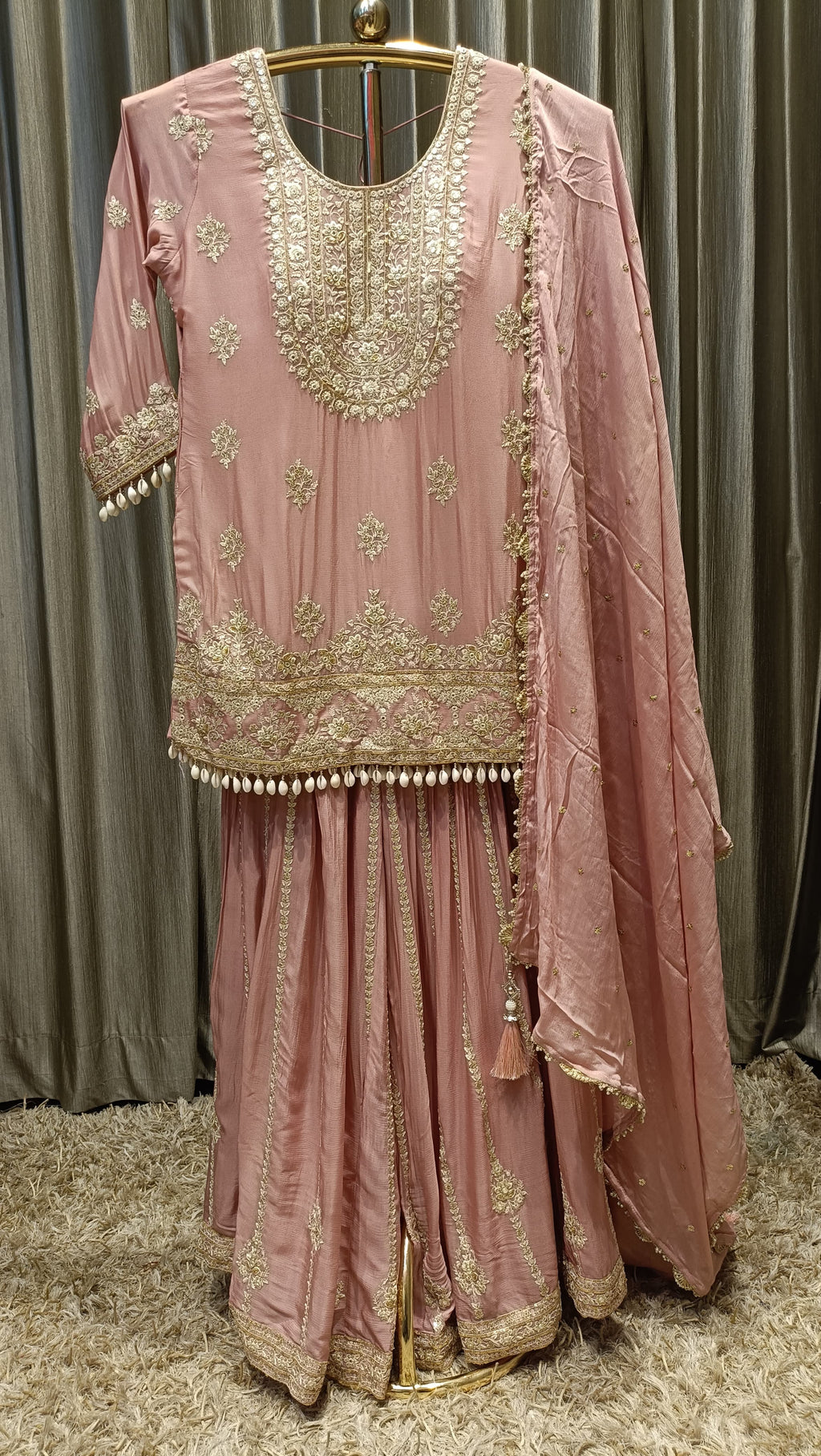 GHARARA SET CASUAL WEDDING,RECEPTION,TRADITIONAL,FESTIVE OCCASSION,PARTY WEAR