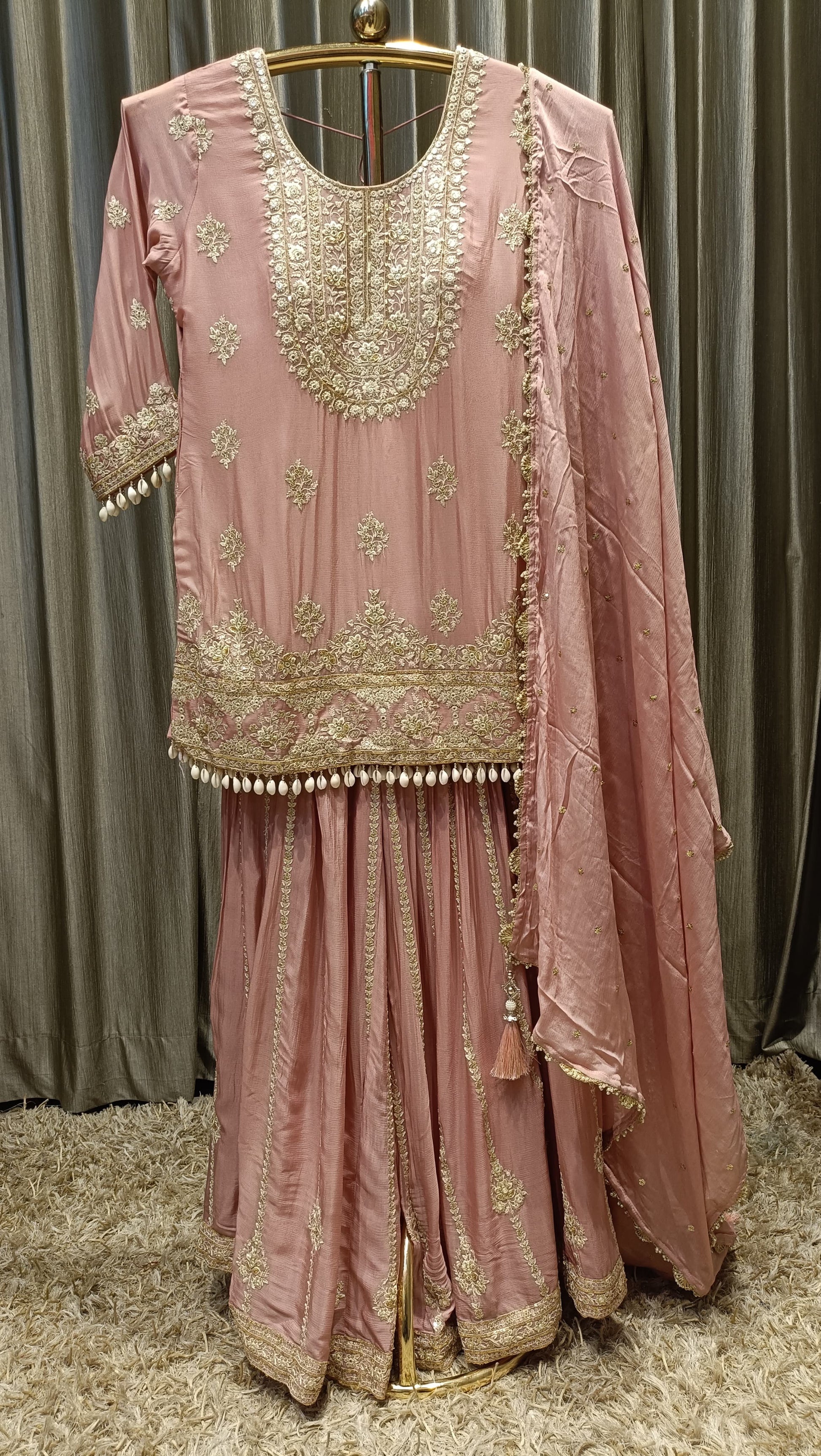 GHARARA SET CASUAL WEDDING,RECEPTION,TRADITIONAL,FESTIVE OCCASSION,PARTY WEAR
