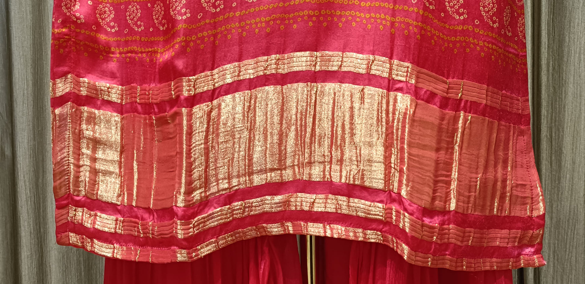 SEMI OCCASSION GHARARA PARTY WEAR DRESS
