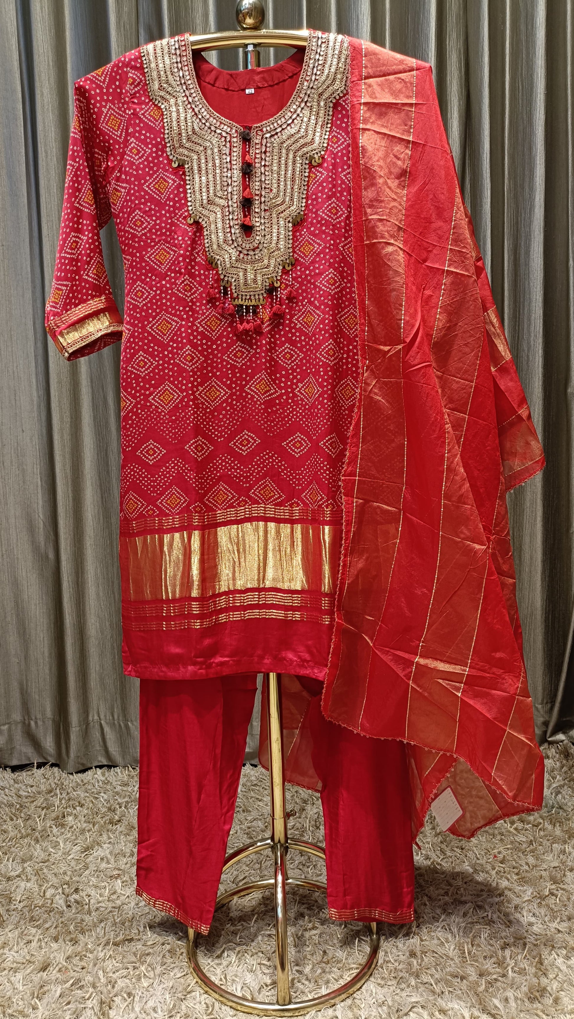 SEMI OCCASSION PARTY WEAR KURTA SET