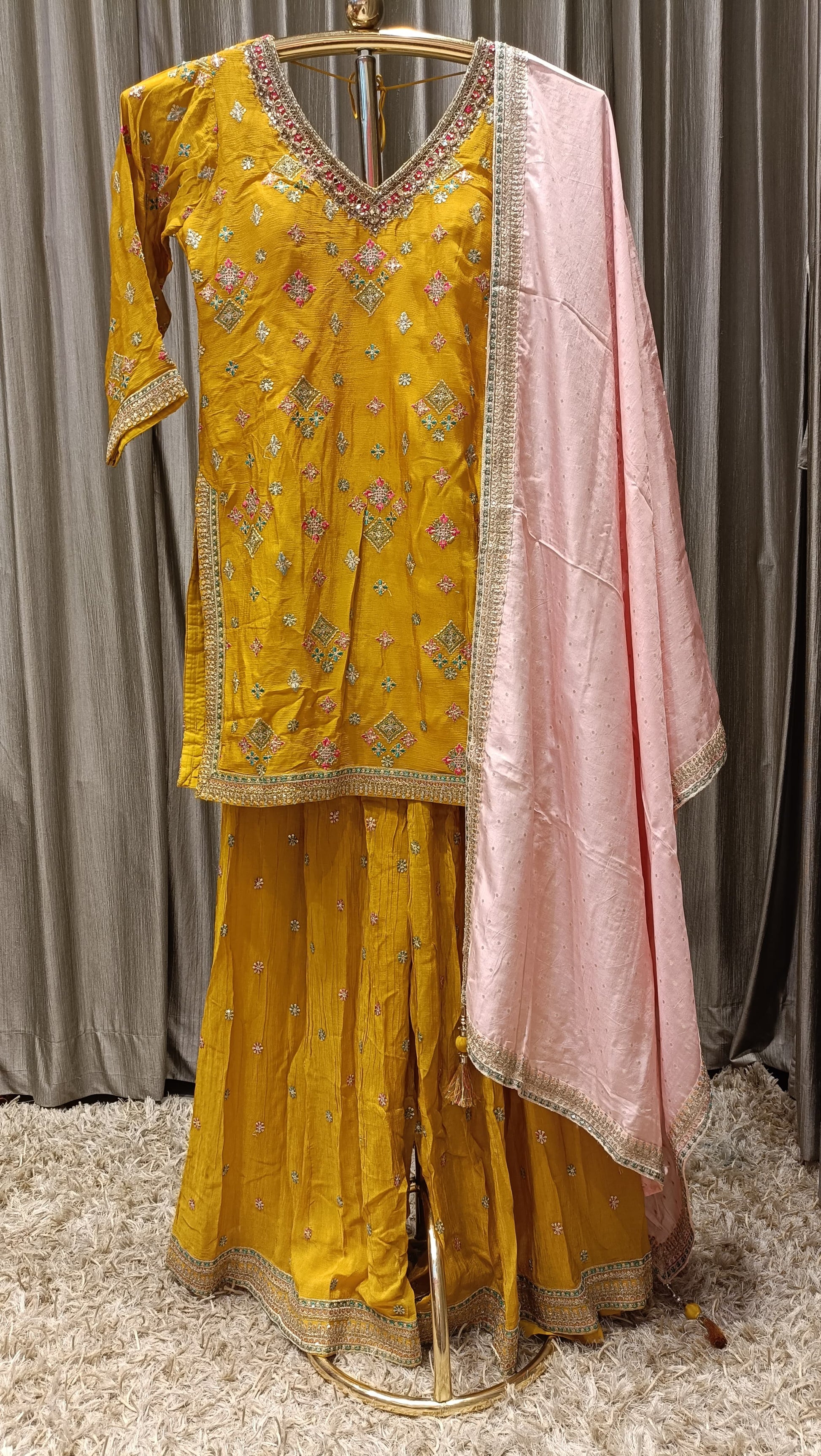 PALAZZO KURTA SET