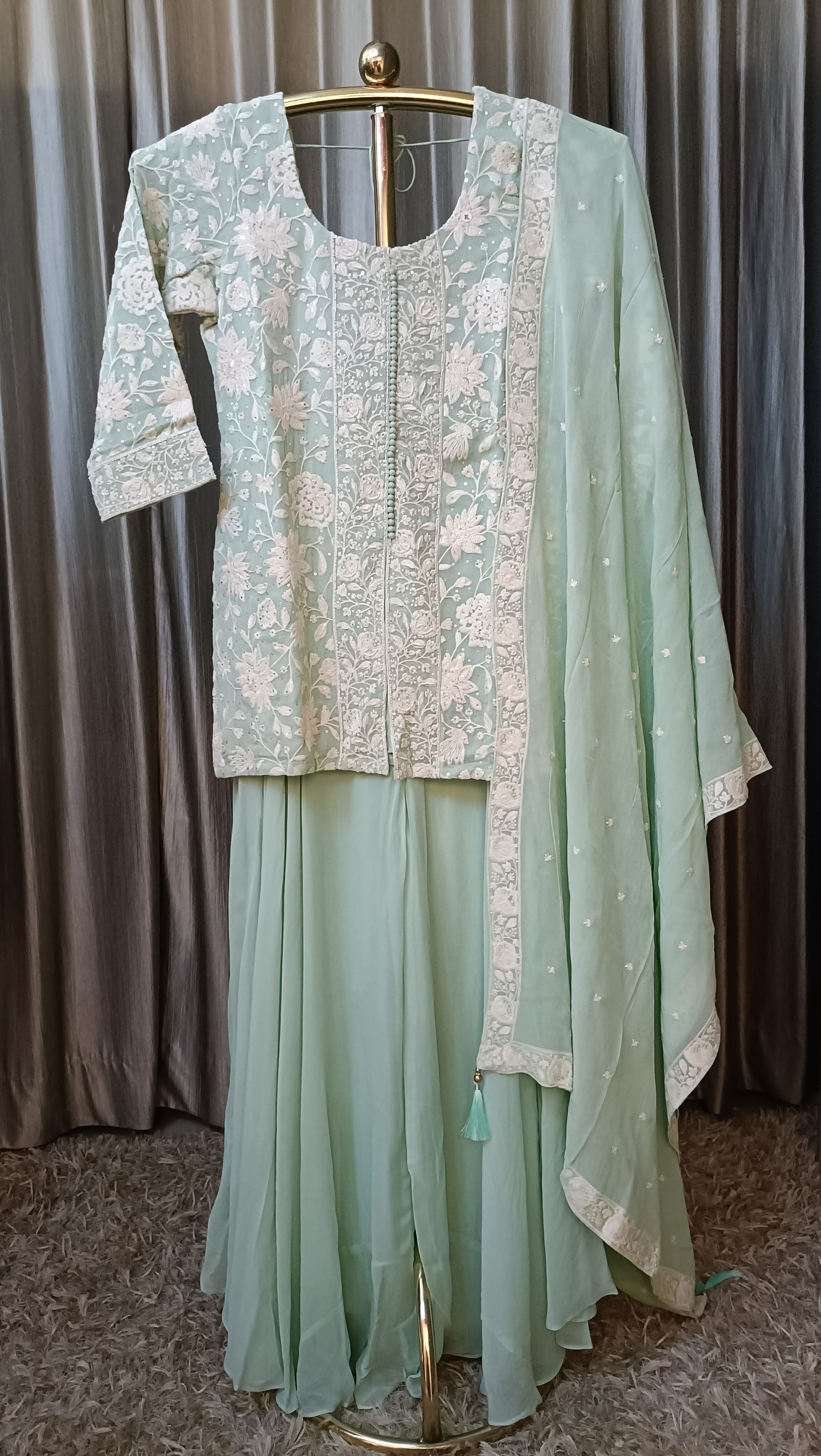 PALAZZO SET, SANGEET, FESTIVE OCCASSION,PARTY WEAR OUTFIT