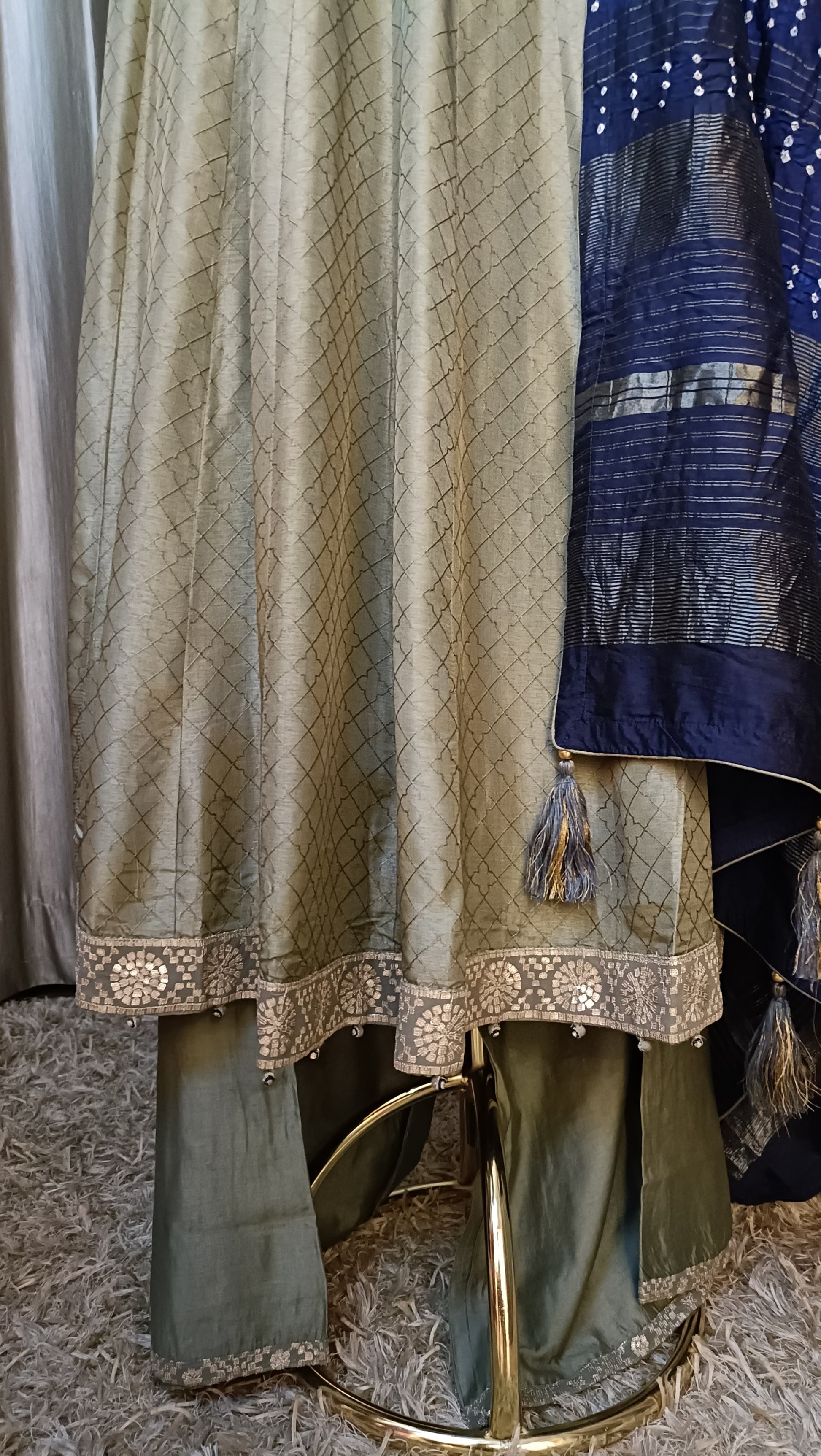 ANARKALI STYLE PALAZZO SET CASUAL WEDDING,SANGEET,TRADITIONAL,MEHNDI PARTY WEAR
