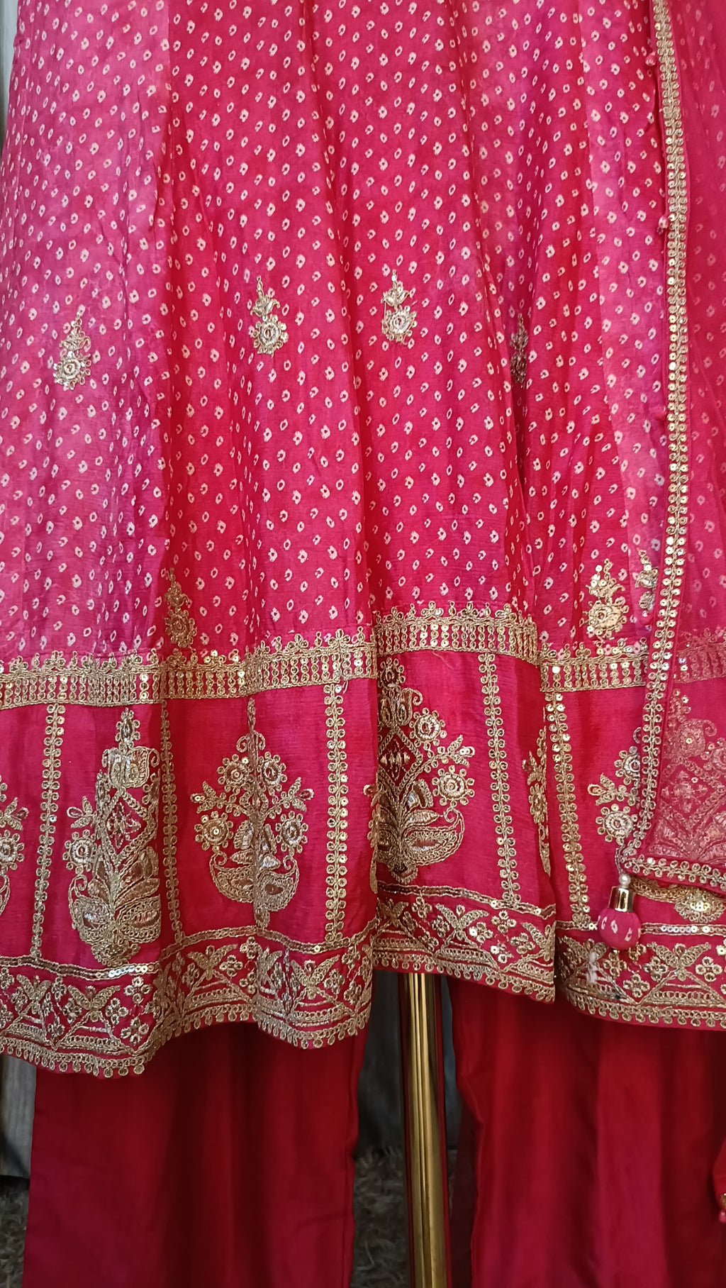 SHORT TOP ANARKALI WITH PALAZZO SET FESTIVE OCCASSION,TRADITIONAL,SANGEET,EVENING PARTY WEAR