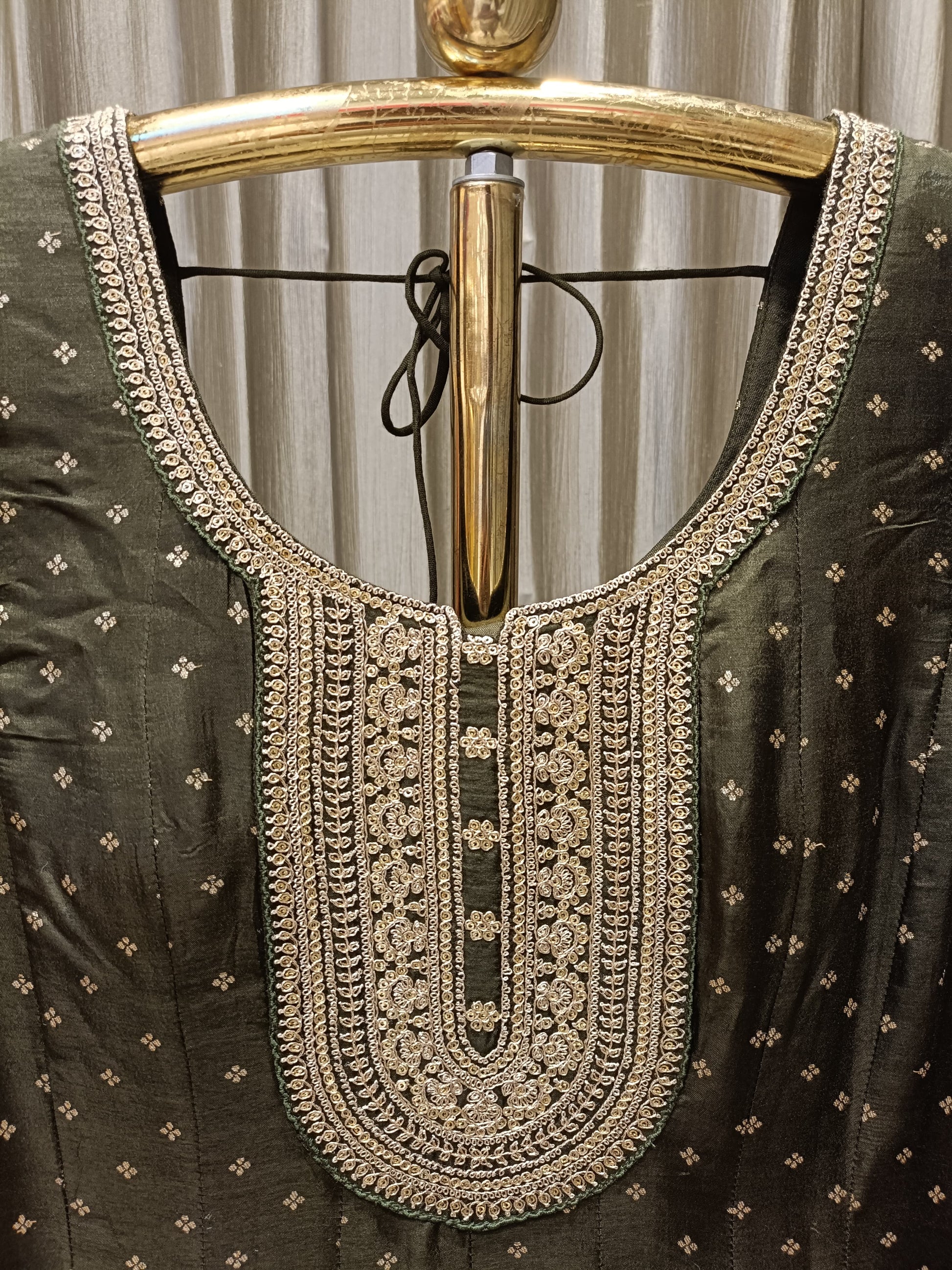 ANARKALI FLOOR LENGTH GOWN SANGEET,MEHNDI,FESTIVE OCCASSION, PARTY WEAR