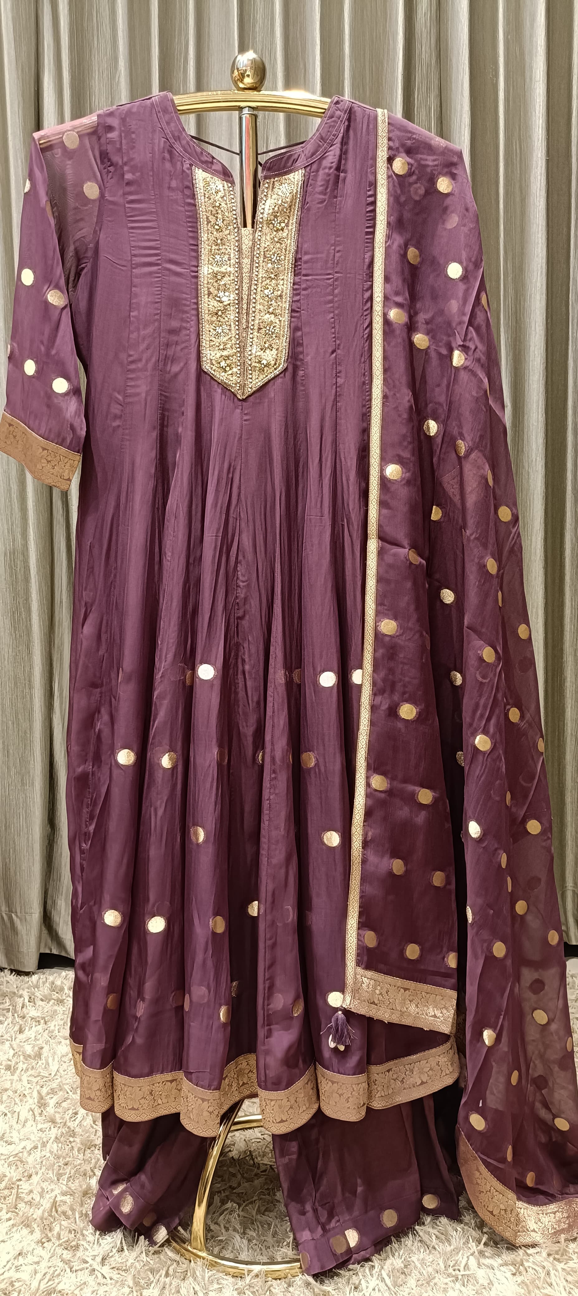 ANARKALI DRESS WEDDING,RECEPTION,TRADITIONAL FESTIVE OCCASSION PARTY WEAR