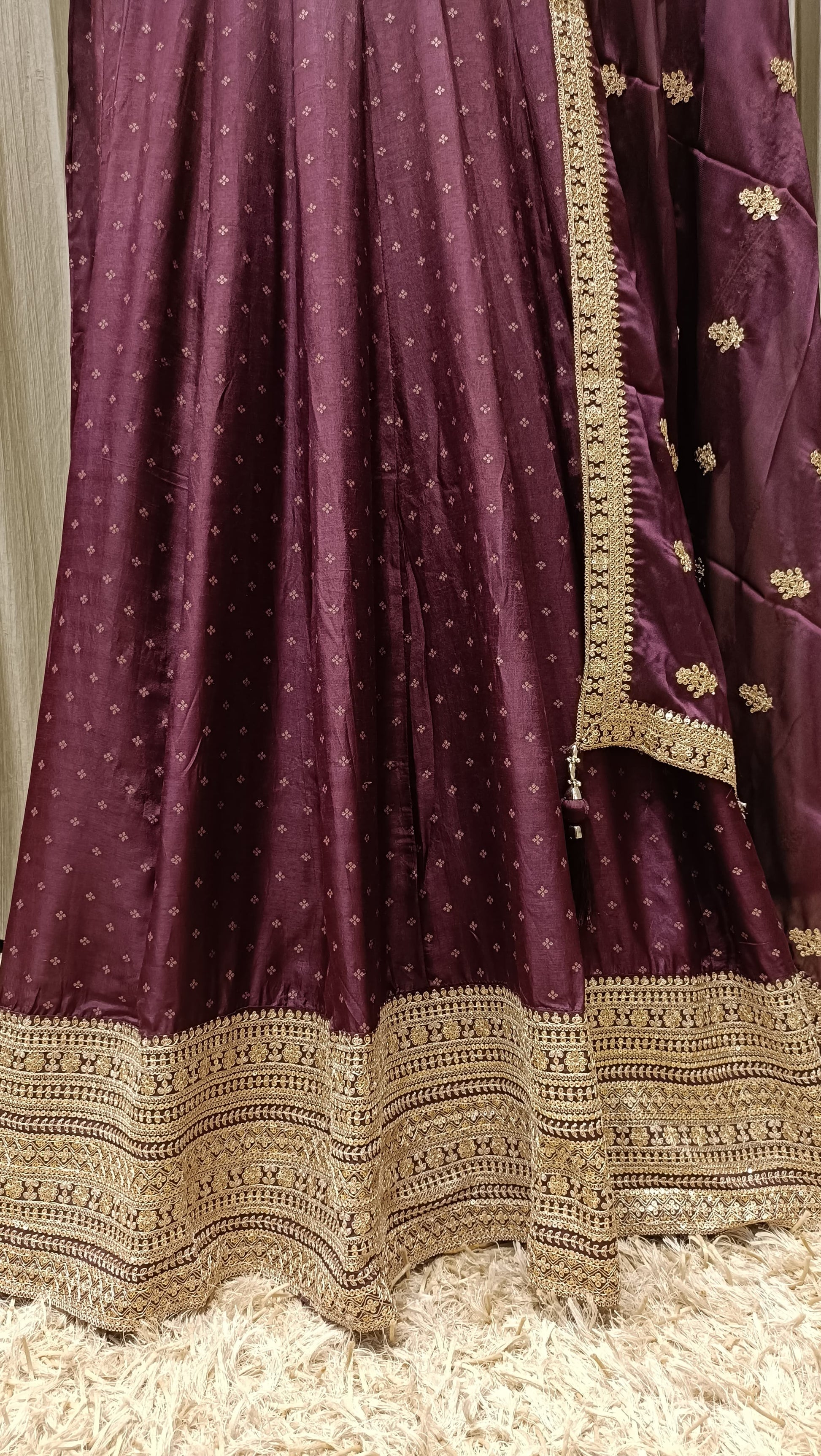 ANARKALI FLOOR LENGTH EVENING RECEPTION,WEDDING,SANGEET PARTY