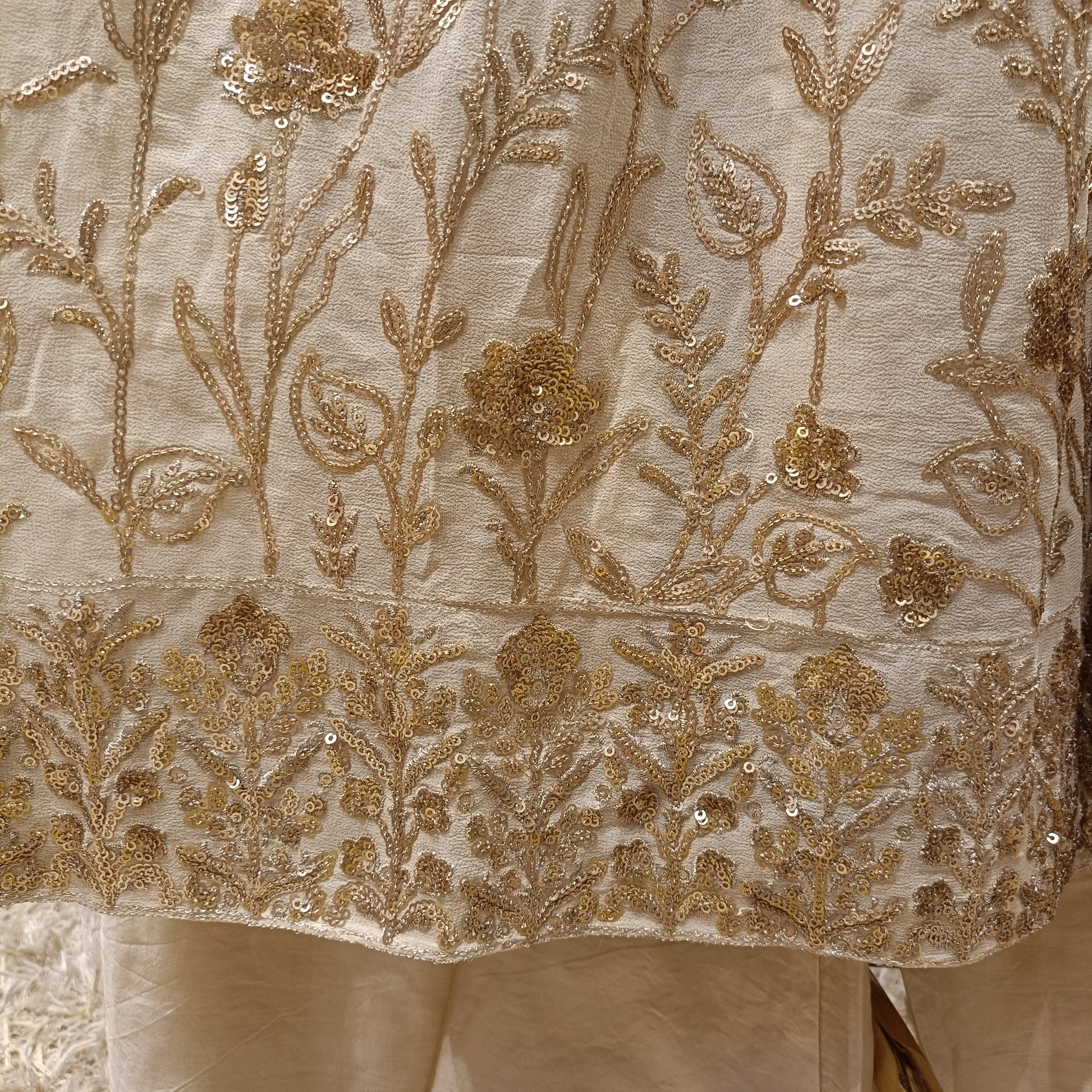 ANARKALI WITH PALAZZO SET CASUAL OCCASSION,FESTIVE OCCASSION,FUNCTIONAL,SANGEET, PARTY WEAR