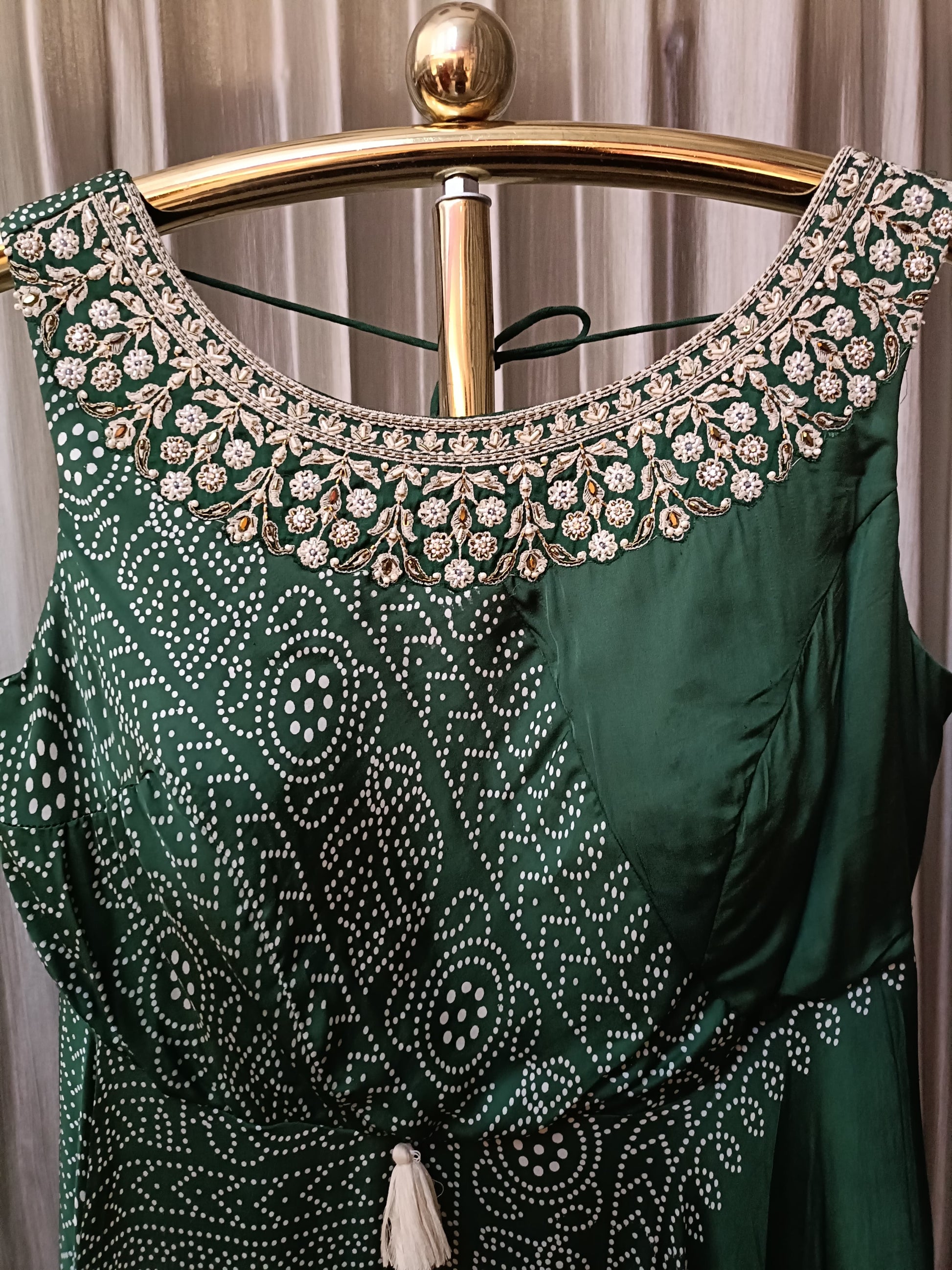 ANARKALI OUTFIT MEHNDI,SANGEET,FESTIVE OCCASSION, EVENING PARTY WEAR