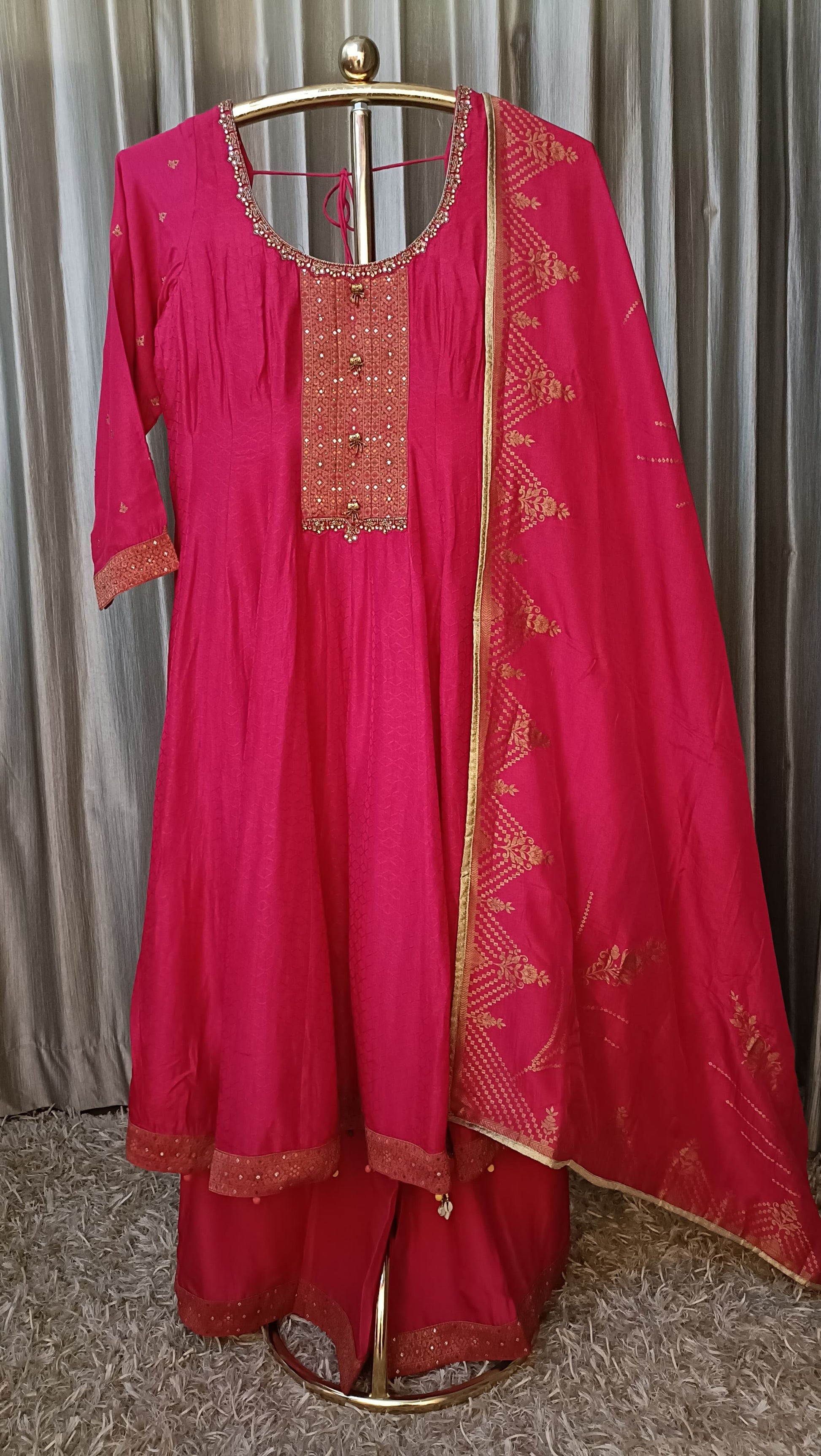 ANARKALI PALAZZO SET WEDDING,SANGEET,MEHNDI,TRADITIONAL PARTY WEAR
