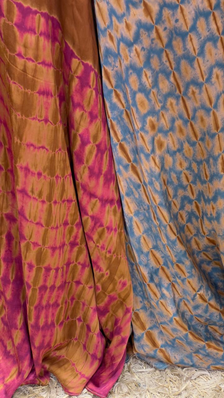 INDO-WESTERN TIE DYE PALAZZO SET FESTIVE OCCASSION,MEHNDI FUNCTION,EVENING WEAR