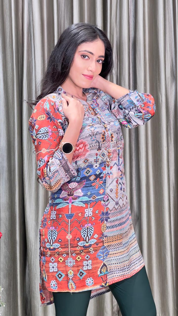 DAILY CASUAL SHORT KURTI