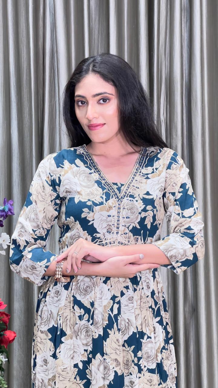 CASUAL,SEMI FESTIVE OCCASSION KURTI