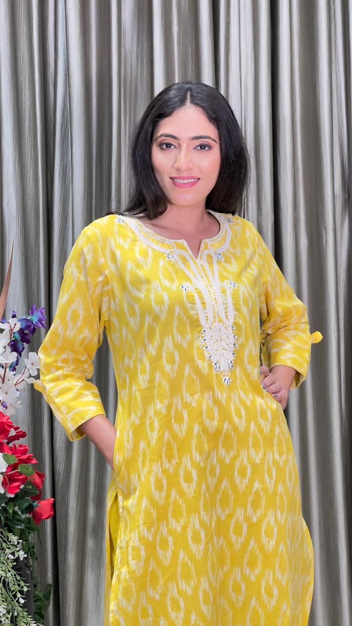 DAILY CASUAL PARTY WEAR KURTA SET