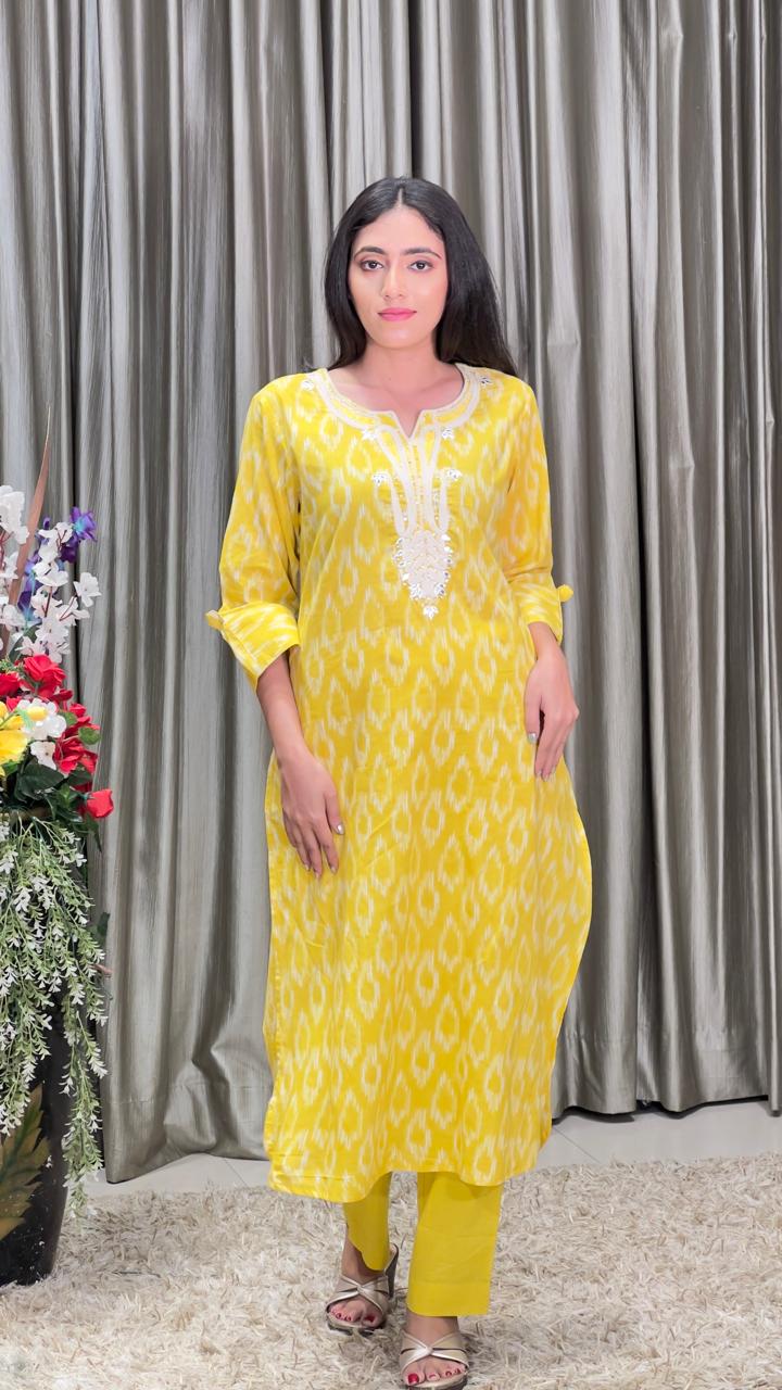 DAILY CASUAL PARTY WEAR KURTA SET