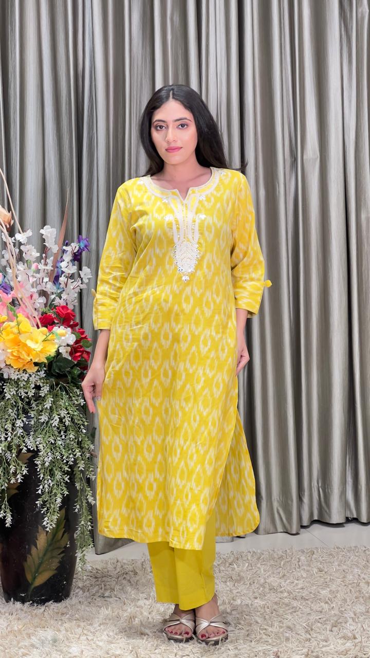 DAILY CASUAL PARTY WEAR KURTA SET