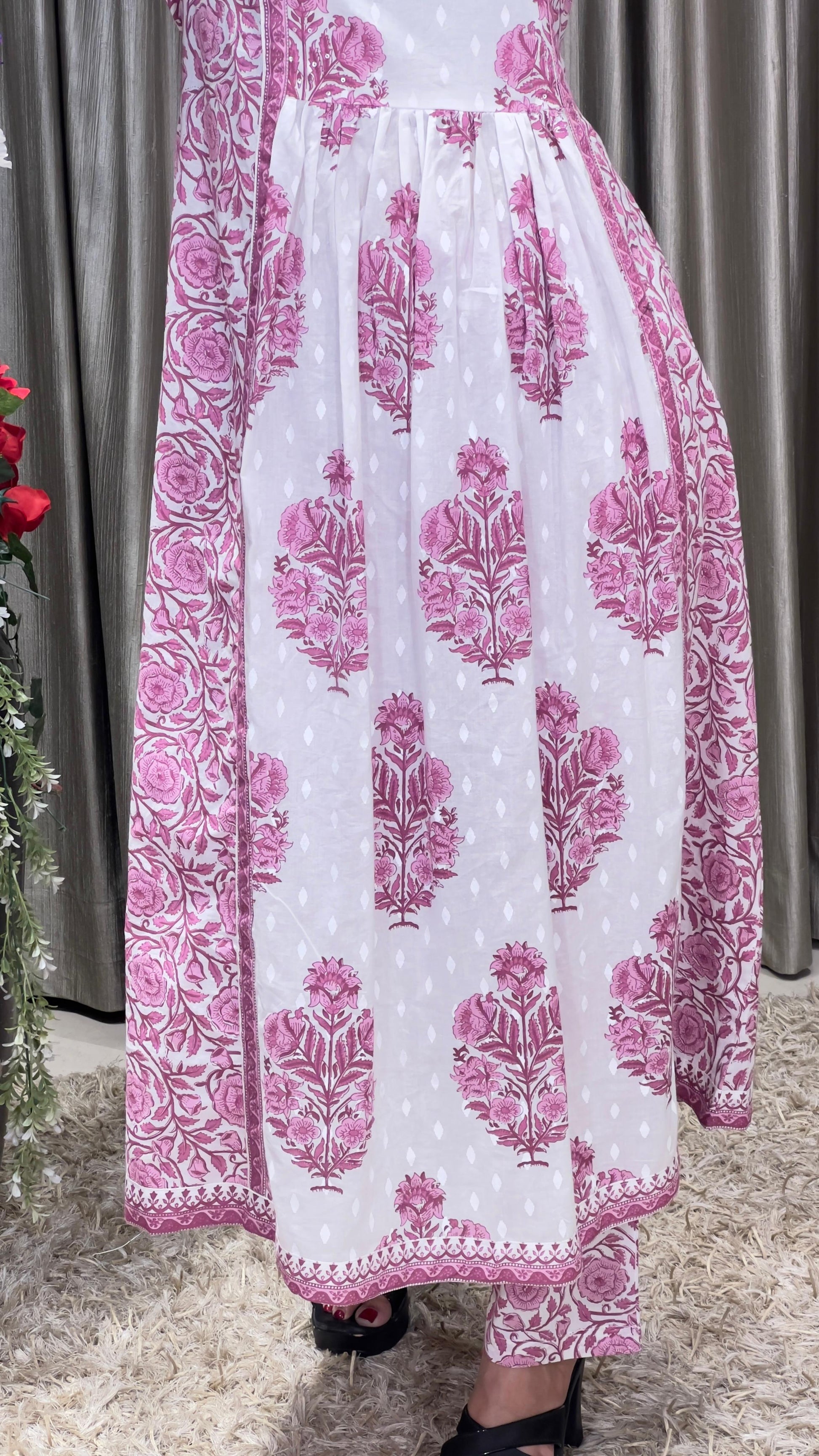 casual regular wear kurta set