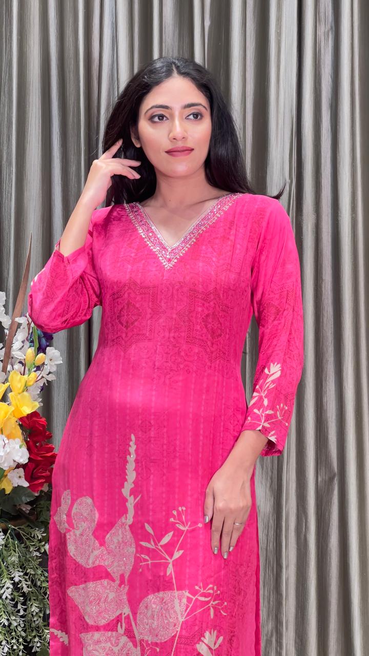 SEMI OCCASSION, FESTIVE WEAR KURTA SET