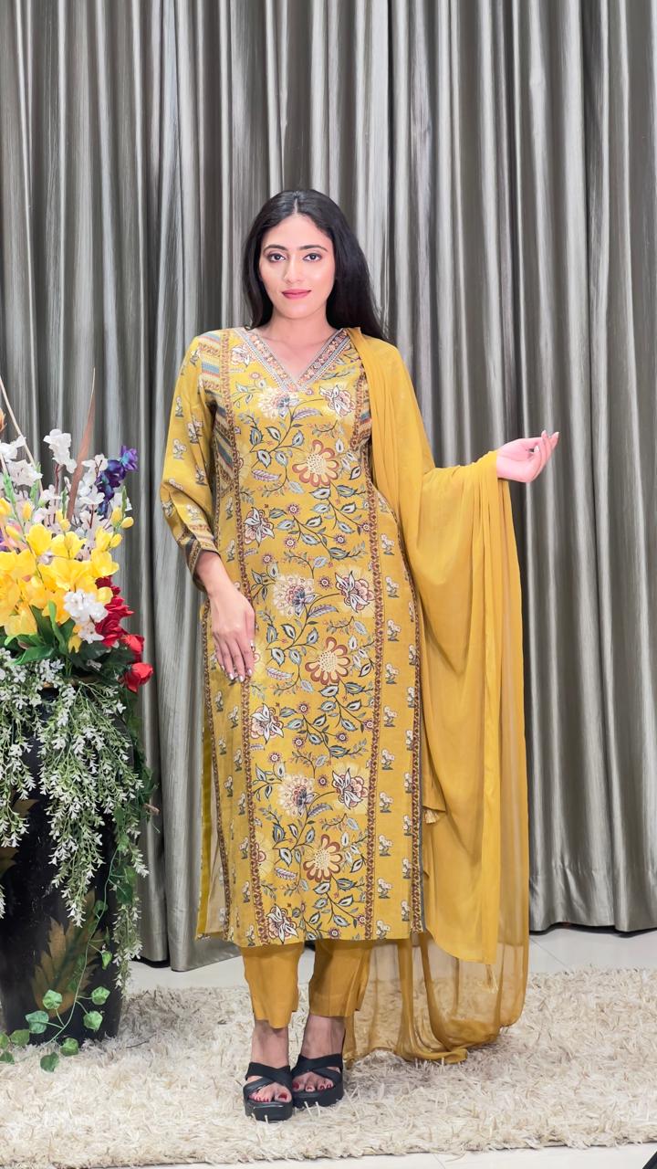 DAILY CASUAL OFFICE WEAR KURTA SET