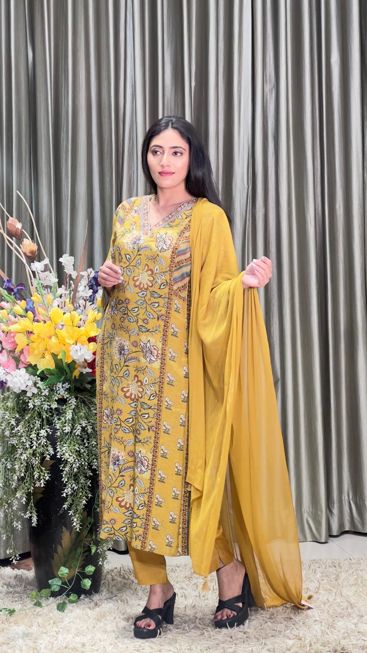 DAILY CASUAL OFFICE WEAR KURTA SET