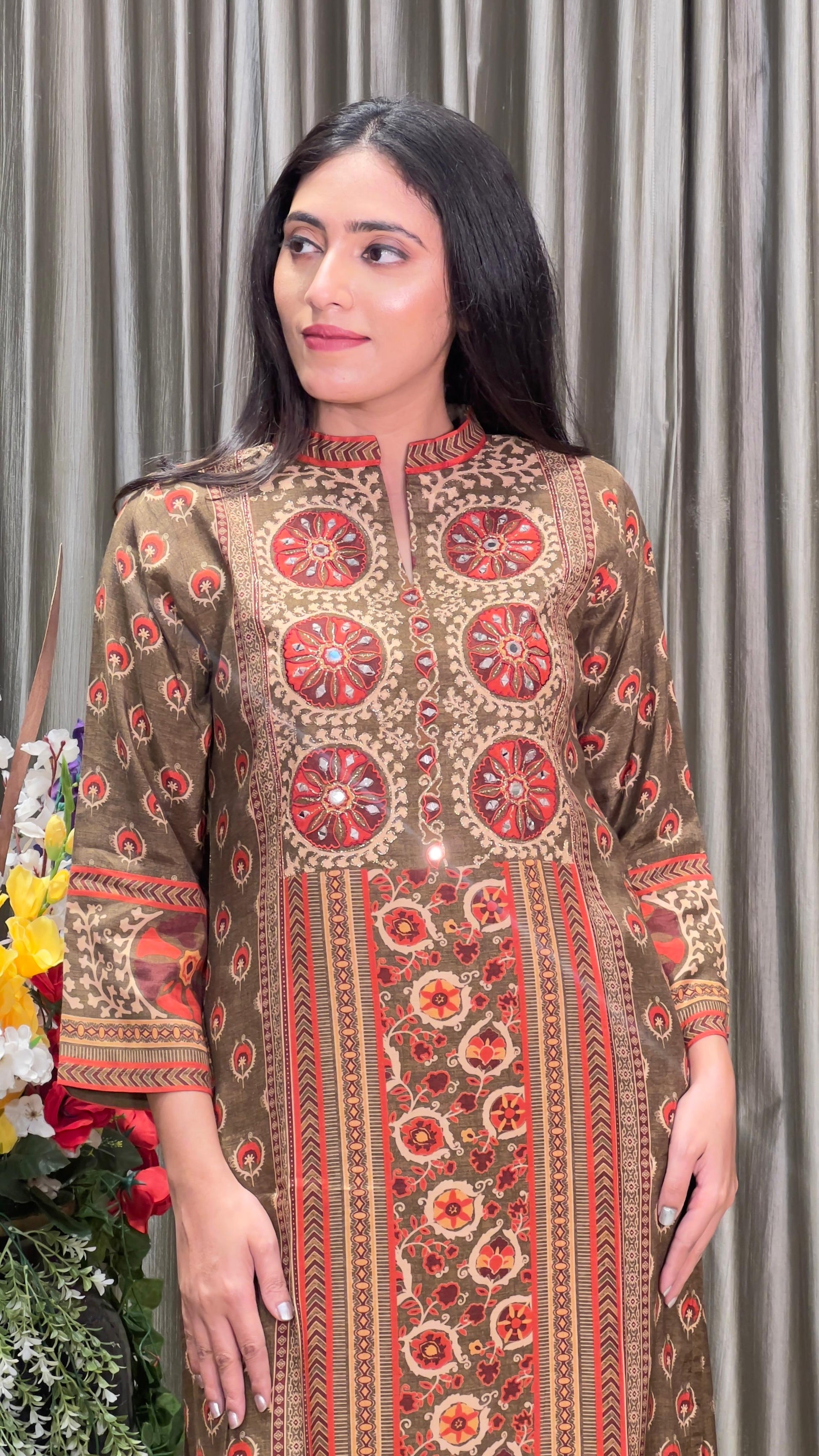 SEMI CASUAL FESTIVE OCCASSION KURTA SET