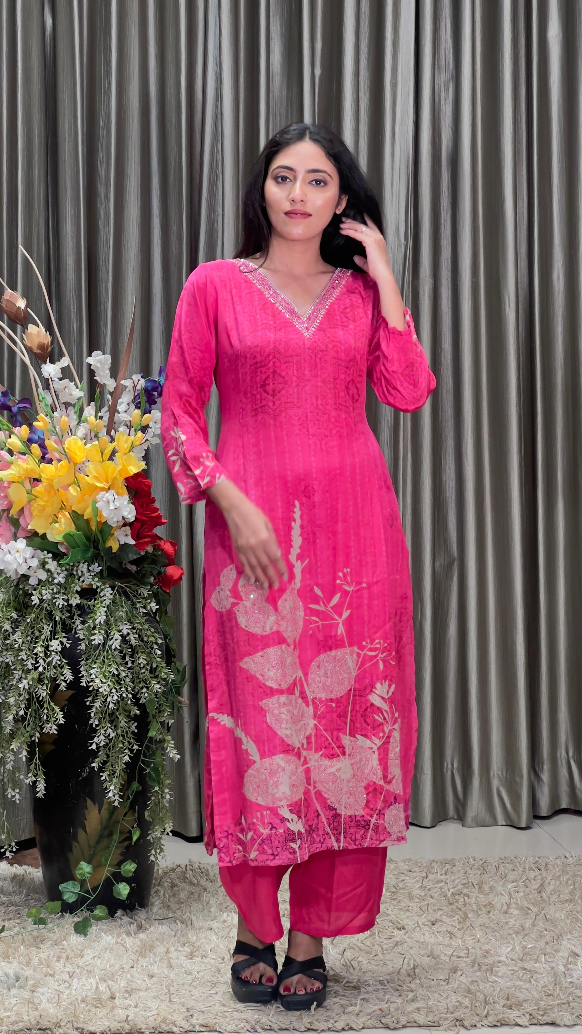 SEMI OCCASSION, FESTIVE WEAR KURTA SET