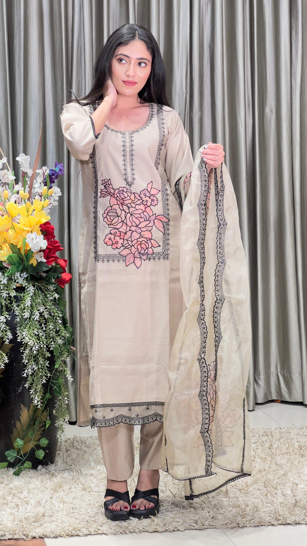 SEMI OCCASSION KURTA SET