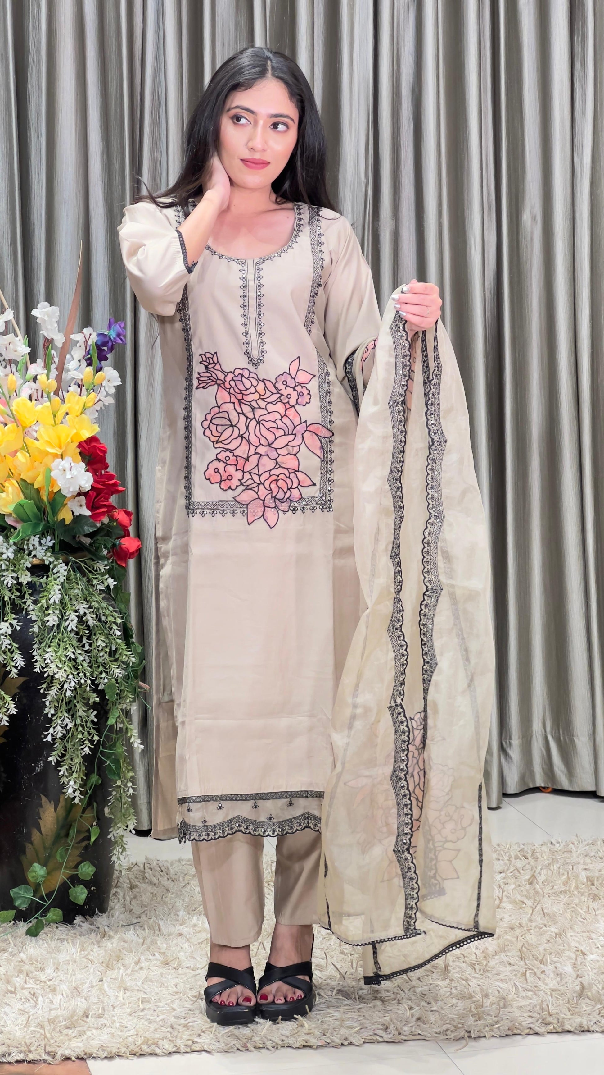 SEMI OCCASSION KURTA SET