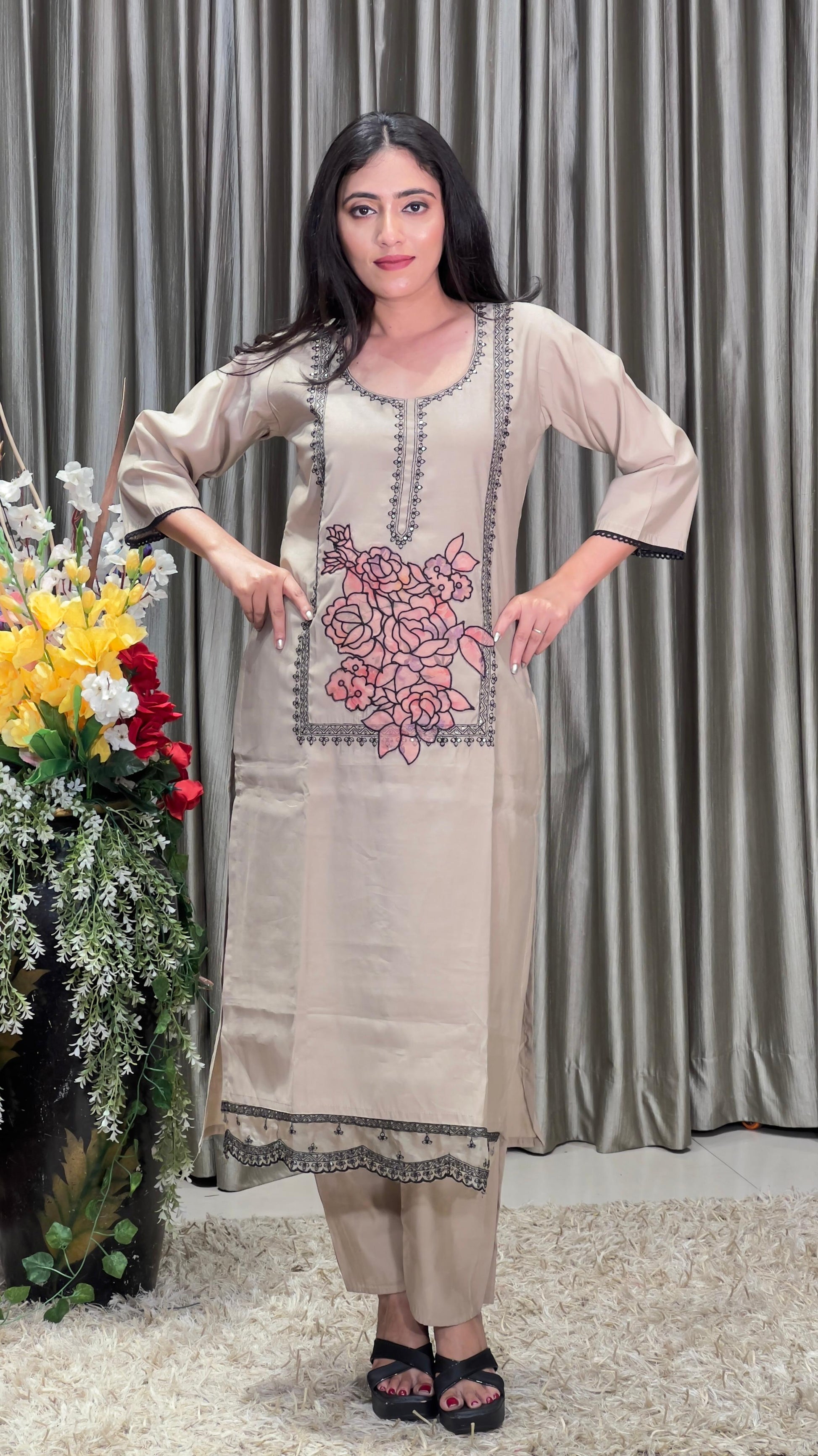 SEMI OCCASSION KURTA SET